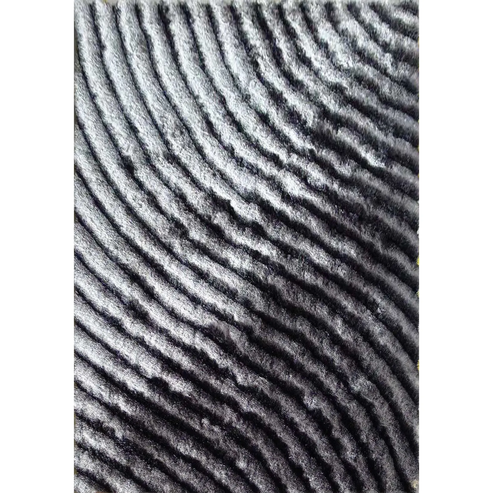3D Shaggy Hand-tufted Polyester Modern Area Rug