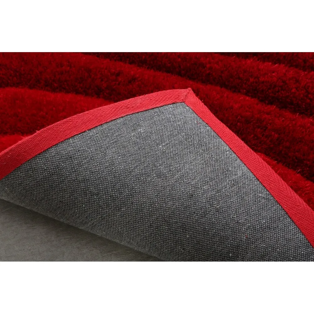 3D Shaggy Hand-tufted Polyester Modern Area Rug