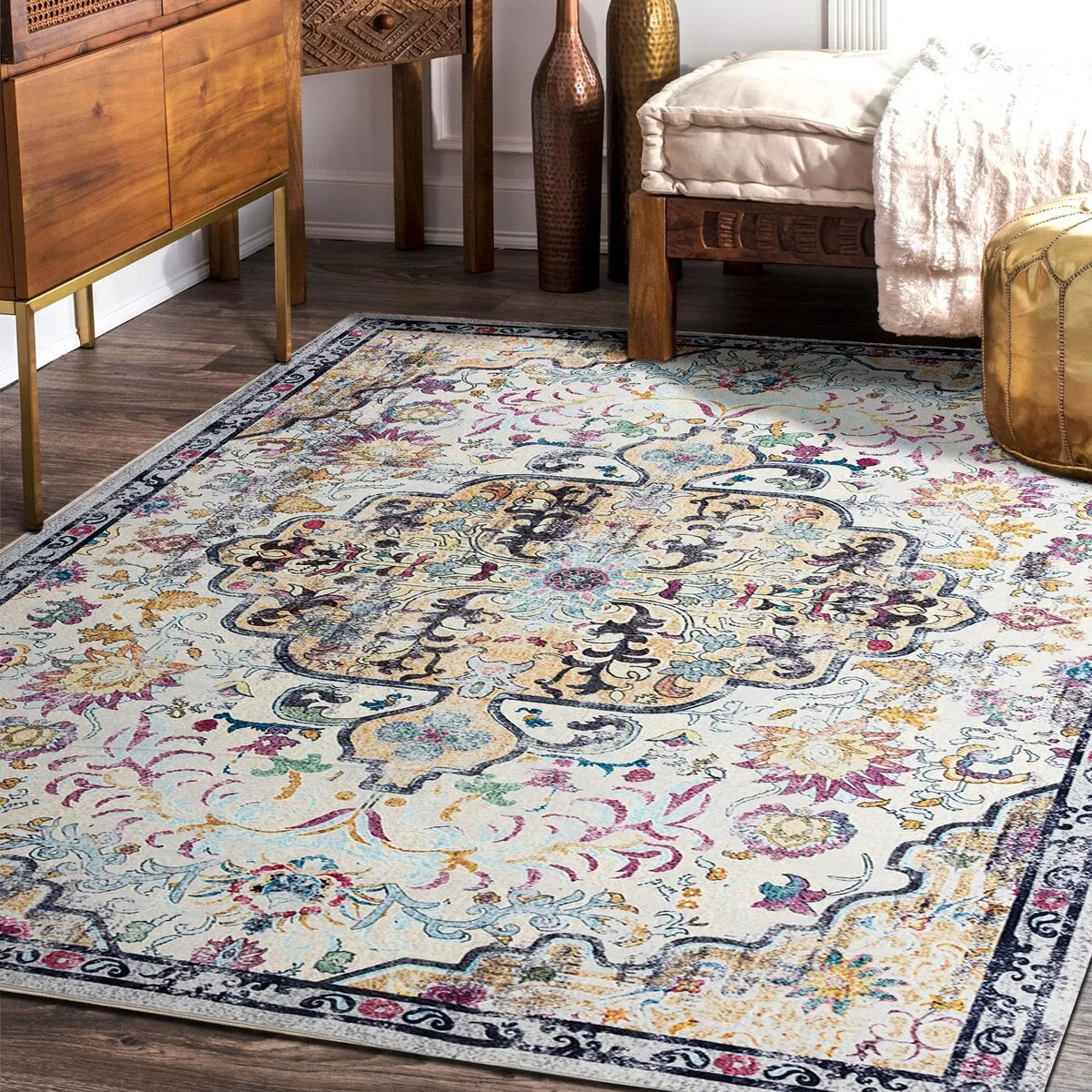 5' x 8'Imitation cashmere carpet For Livingroom(Area Rugs) - 5' x 8'