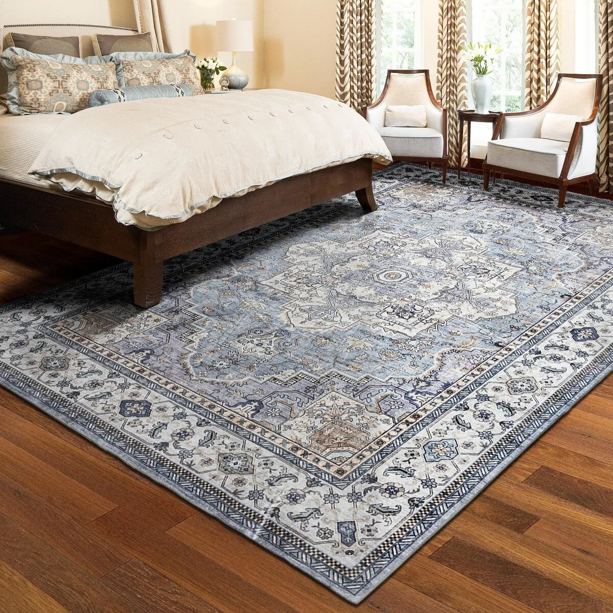 6' x 9'Imitation cashmere carpet For Livingroom(Area Rugs) - 6' x 9'