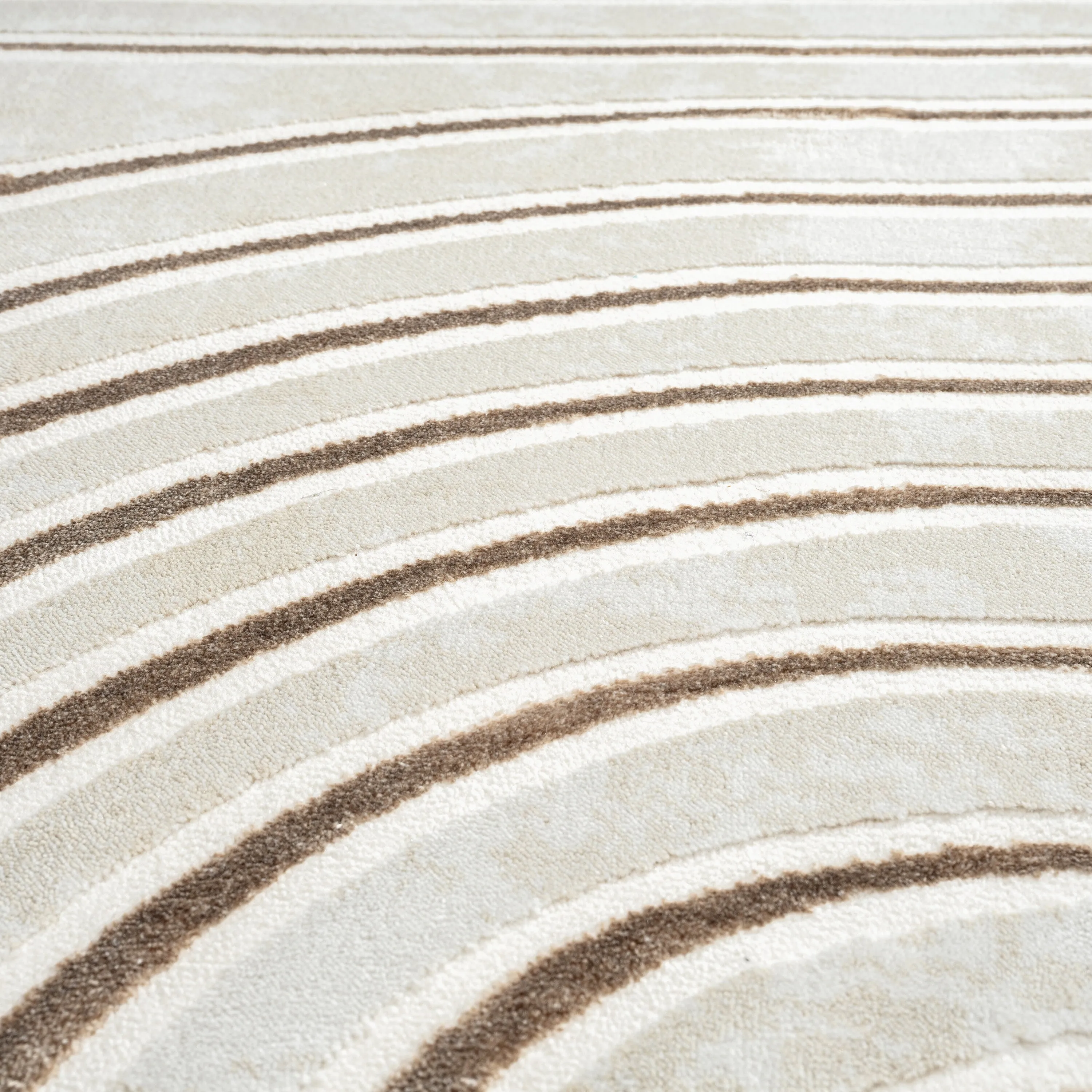 Abani Glam GLA100A Mid-Century Beige Cream Arch Area Rug