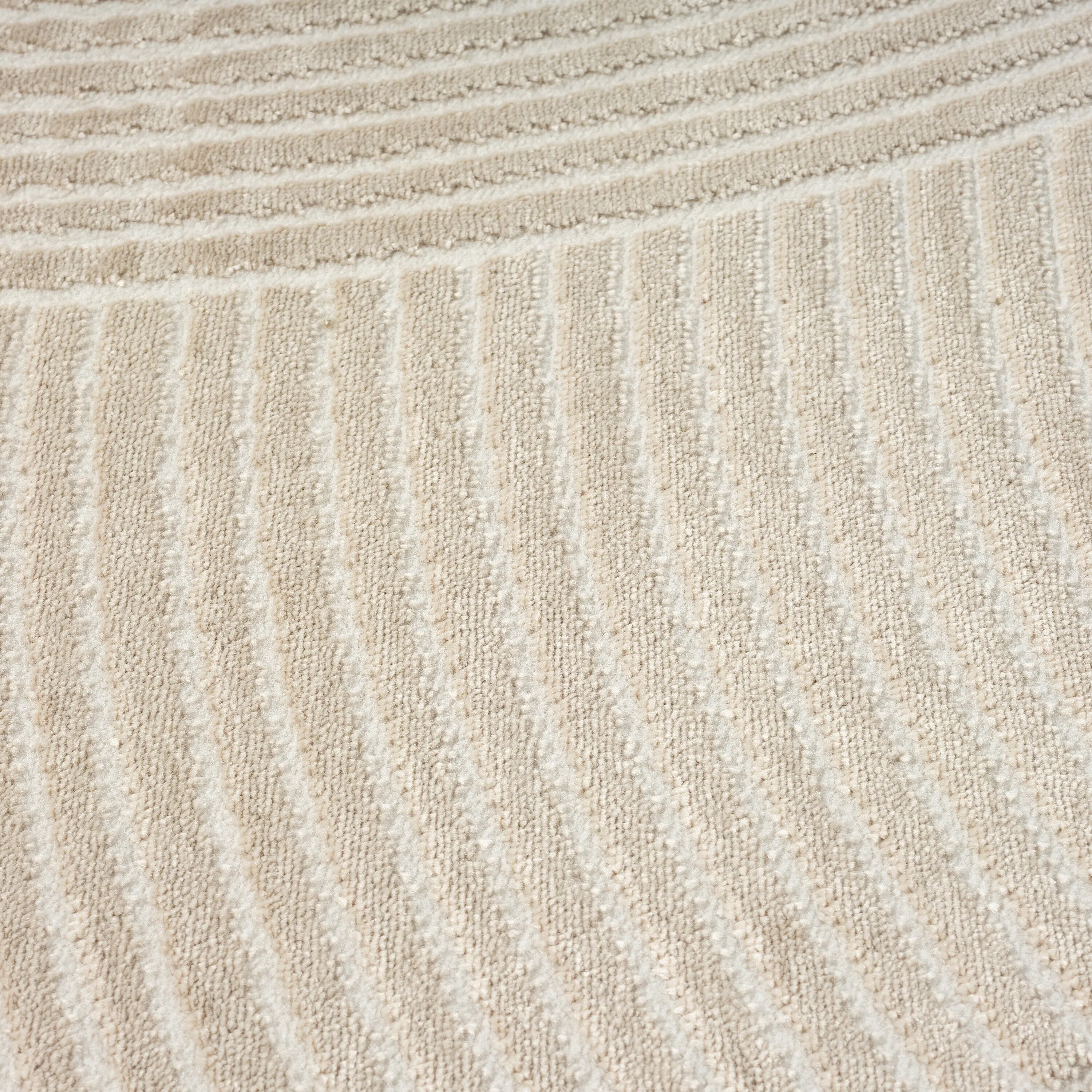 Abani Neutral NTL130 Zen Reiki Circles Area rug