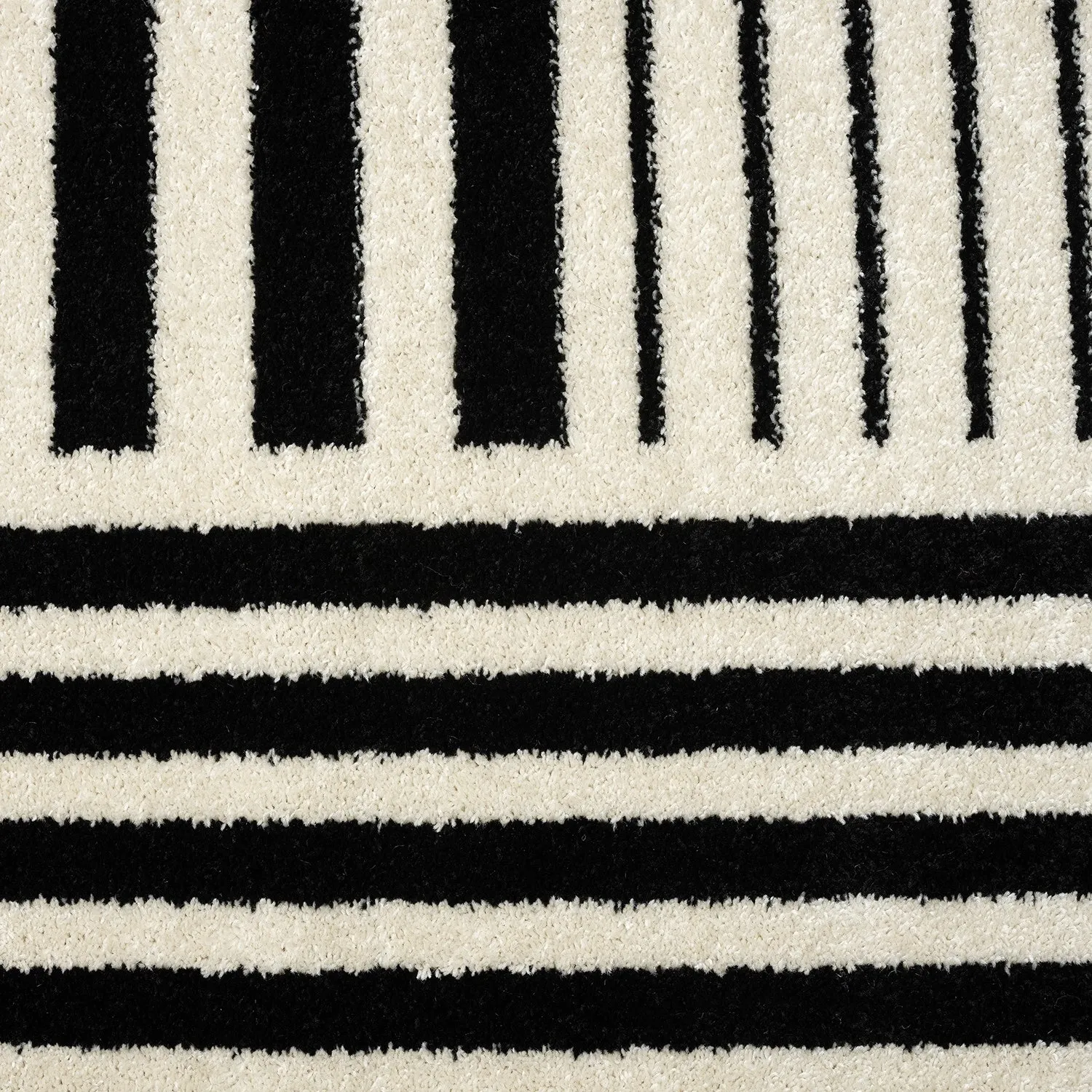 Abani Rugs Deco DEC510A Modern Linear Area Rug