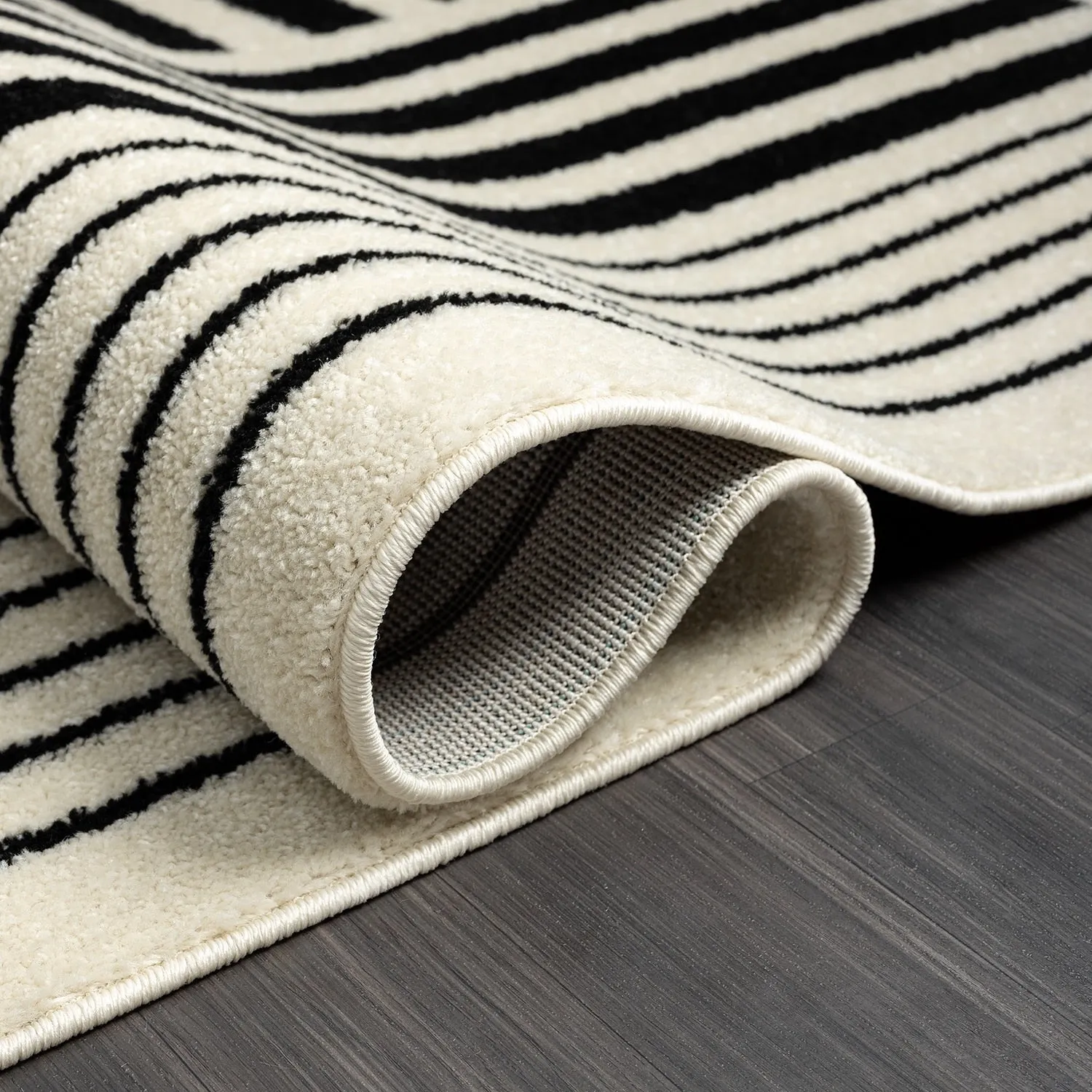 Abani Rugs Deco DEC510A Modern Linear Area Rug