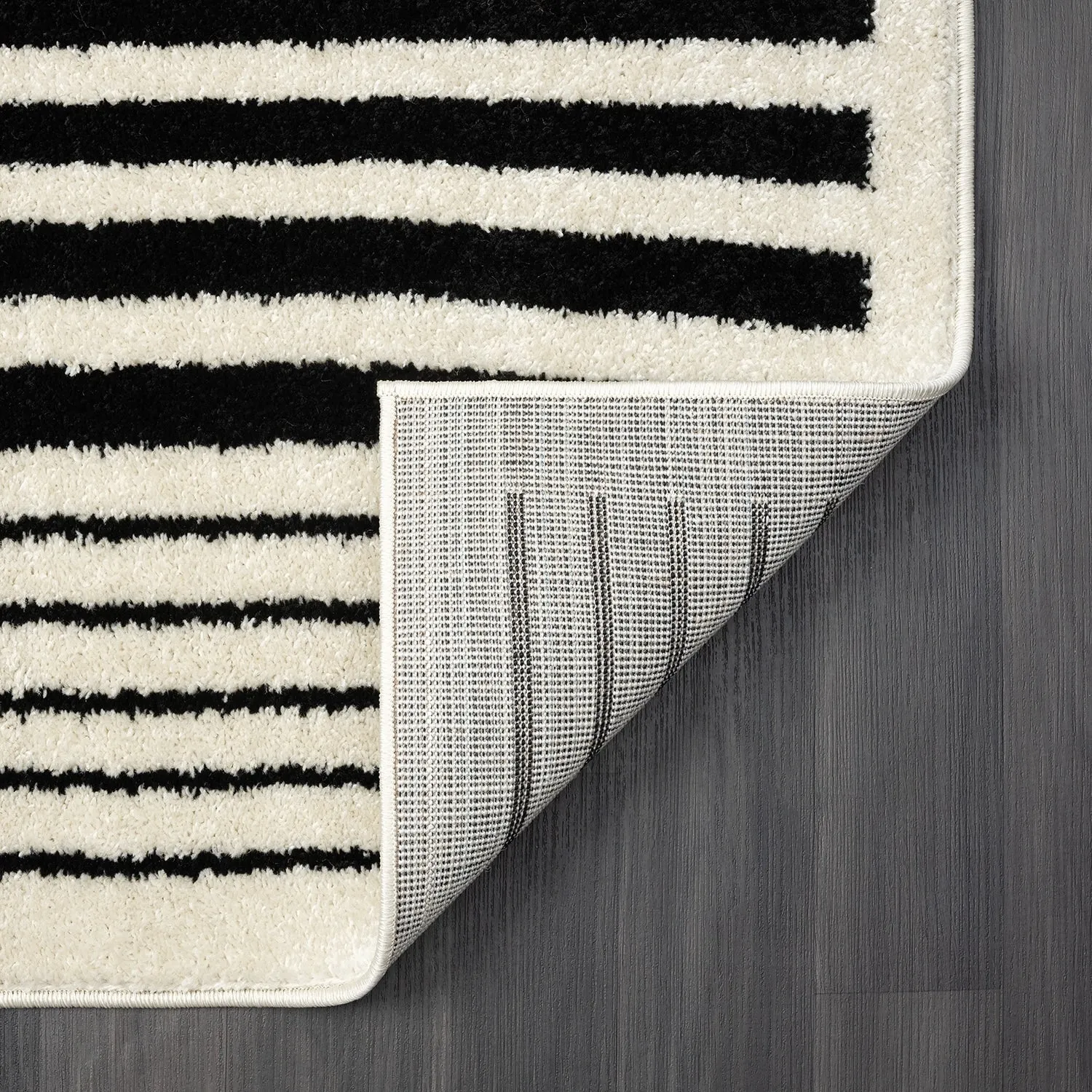 Abani Rugs Deco DEC510A Modern Linear Area Rug