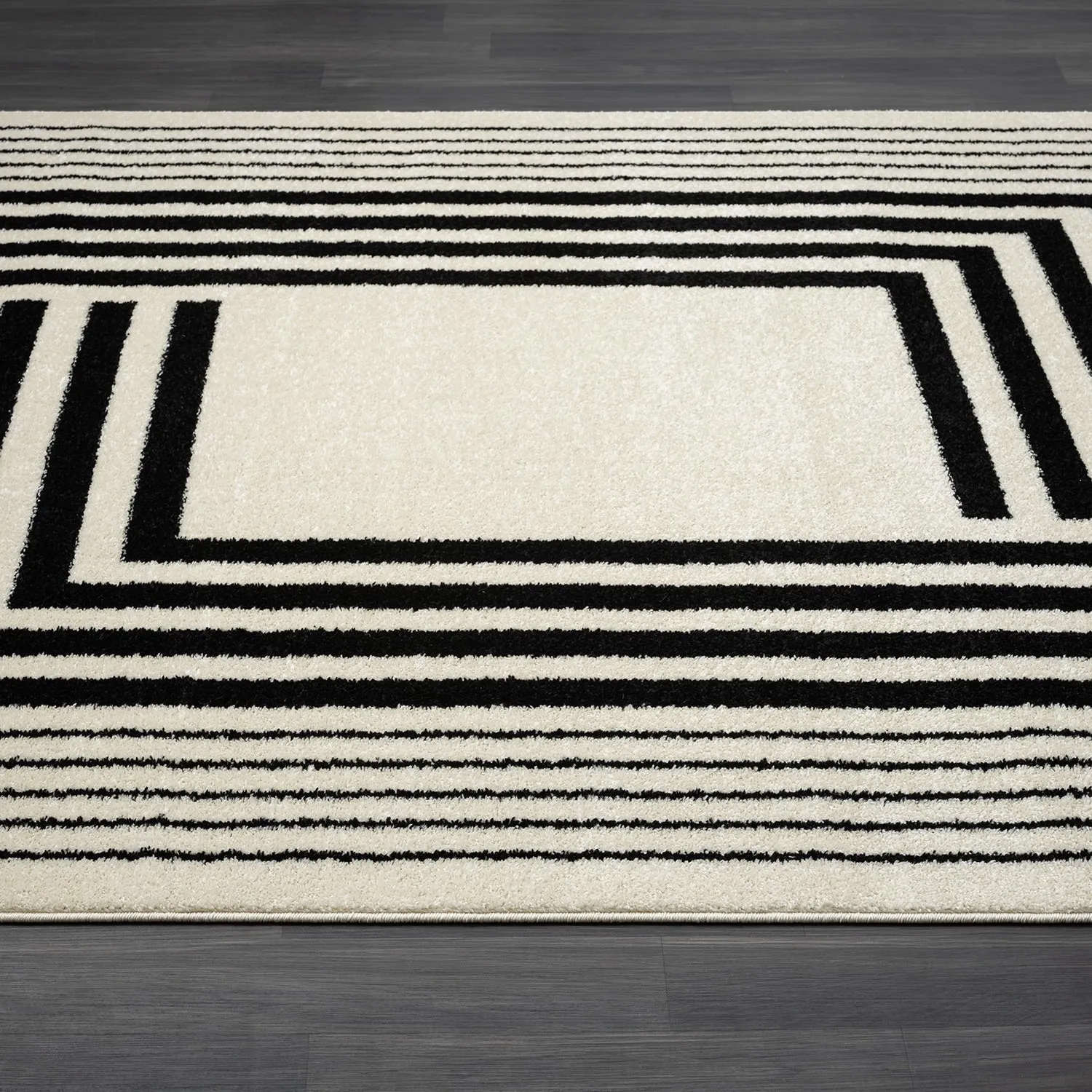 Abani Rugs Deco DEC510A Modern Linear Area Rug