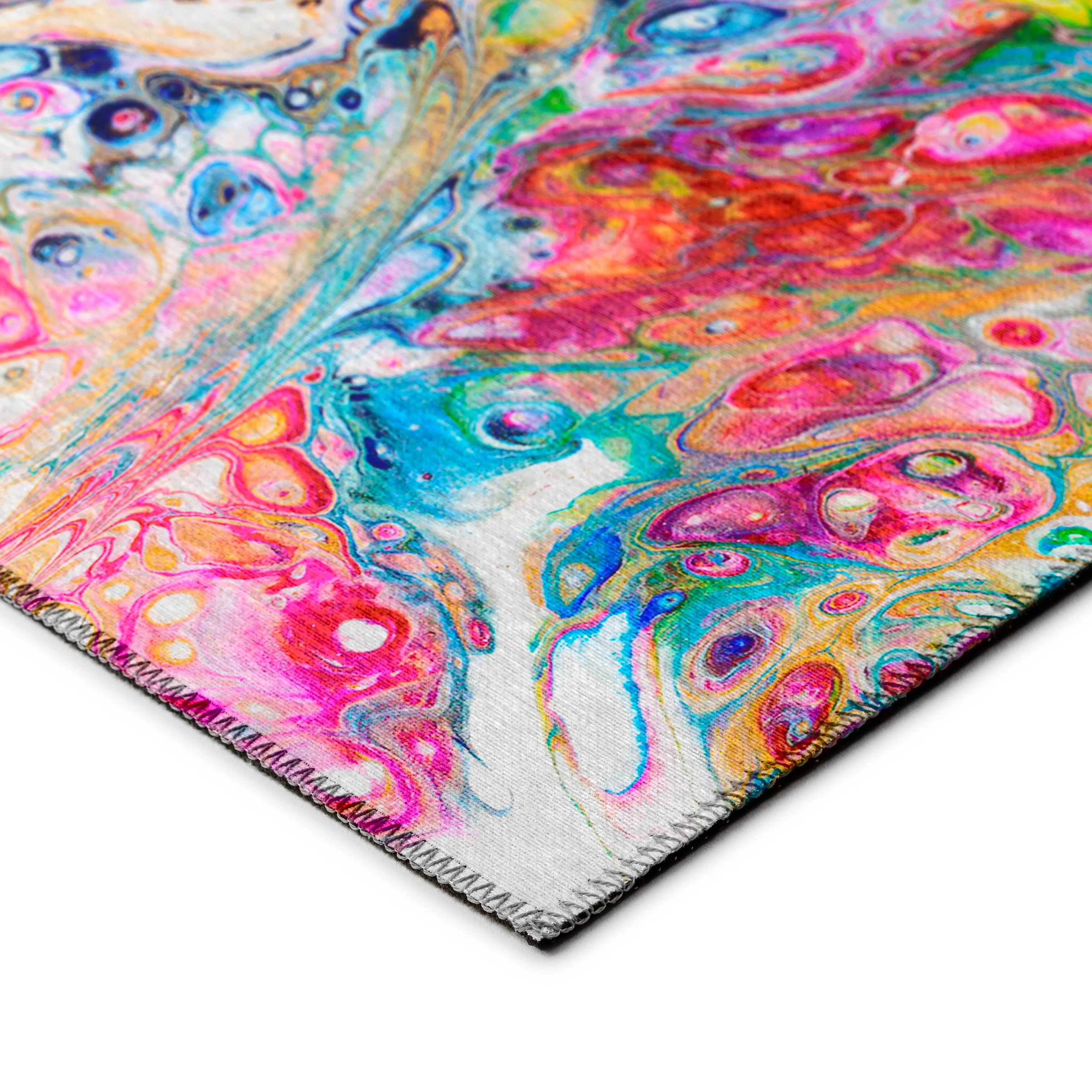 Addison Indoor/ Outdoor Karina Abstract Washable Area Rug