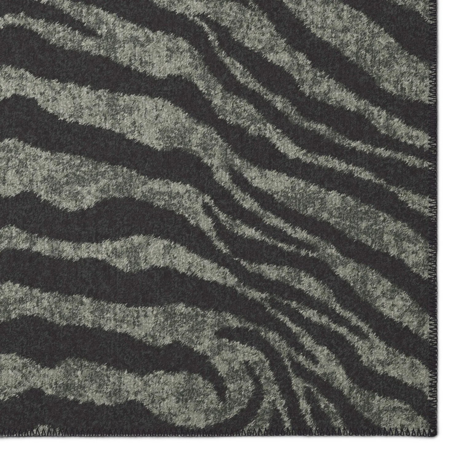 Addison Indoor/ Outdoor Safari Zebra Animal Print Washable Area Rug