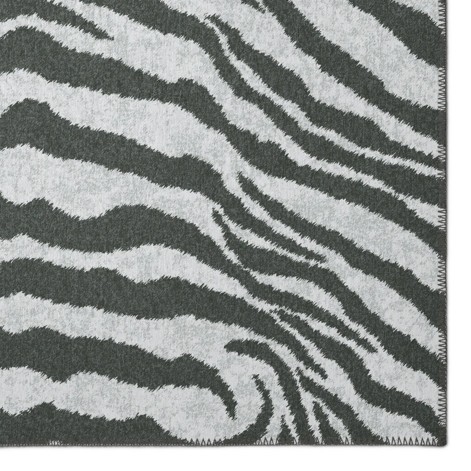 Addison Indoor/ Outdoor Safari Zebra Animal Print Washable Area Rug