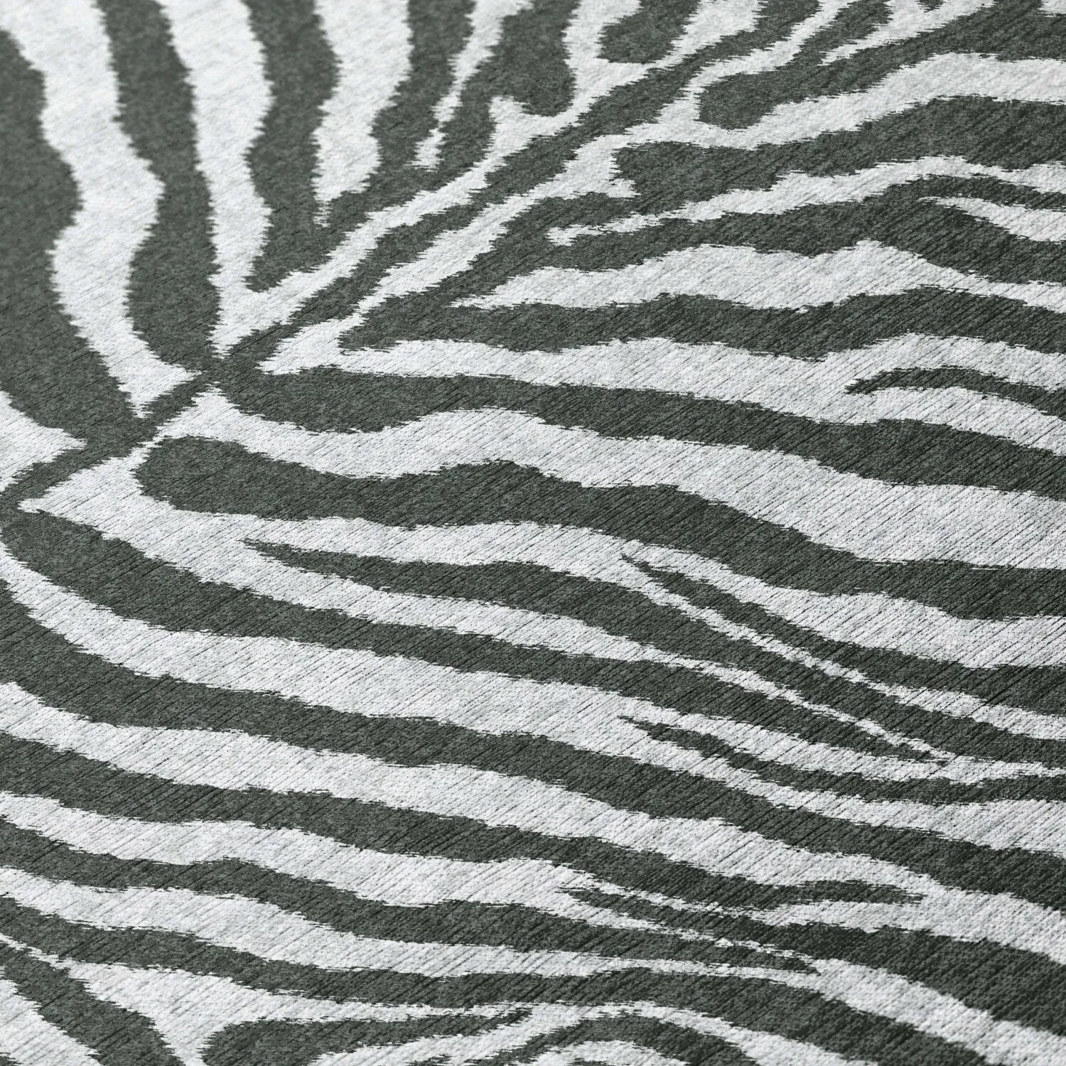 Addison Indoor/ Outdoor Safari Zebra Animal Print Washable Area Rug