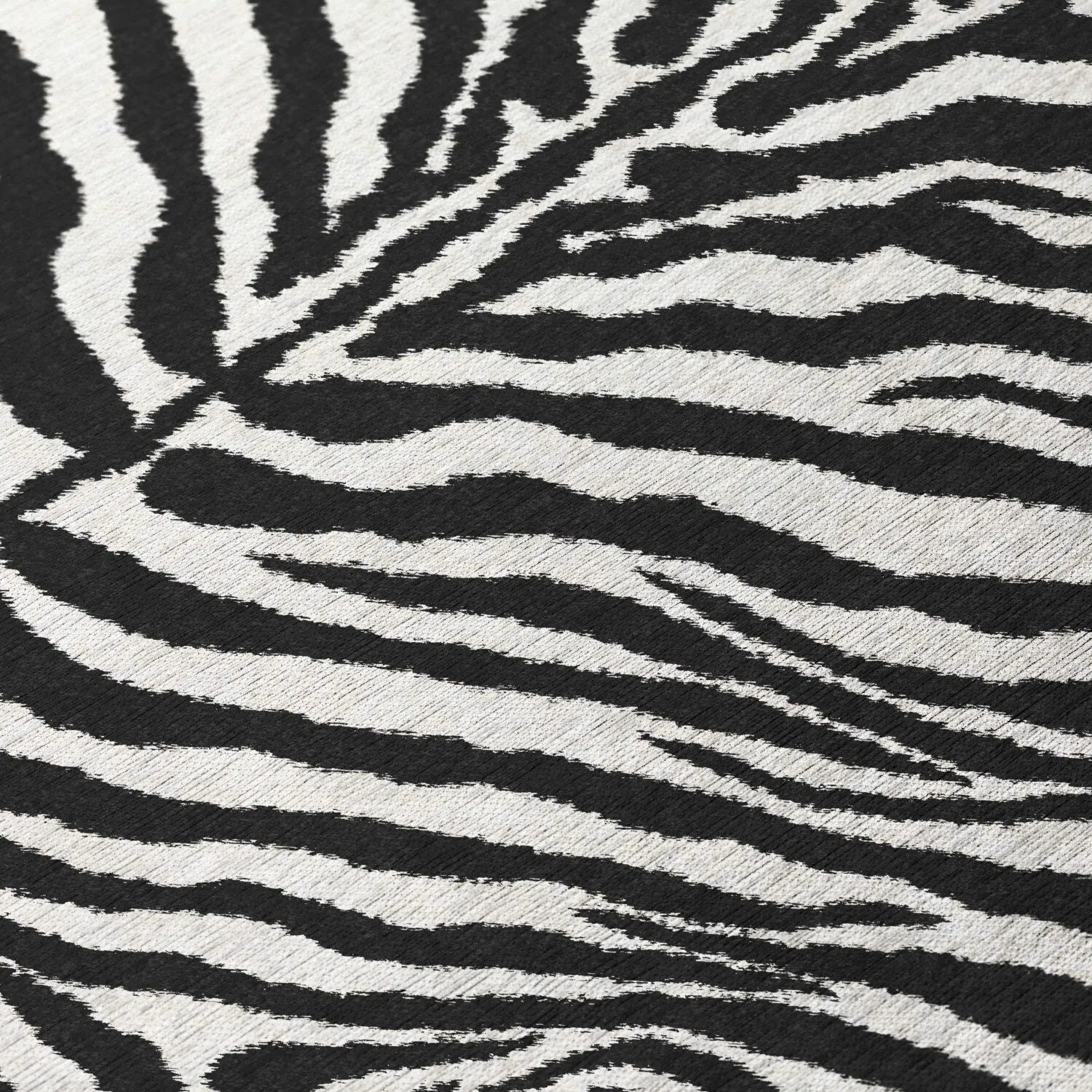 Addison Indoor/ Outdoor Safari Zebra Animal Print Washable Area Rug