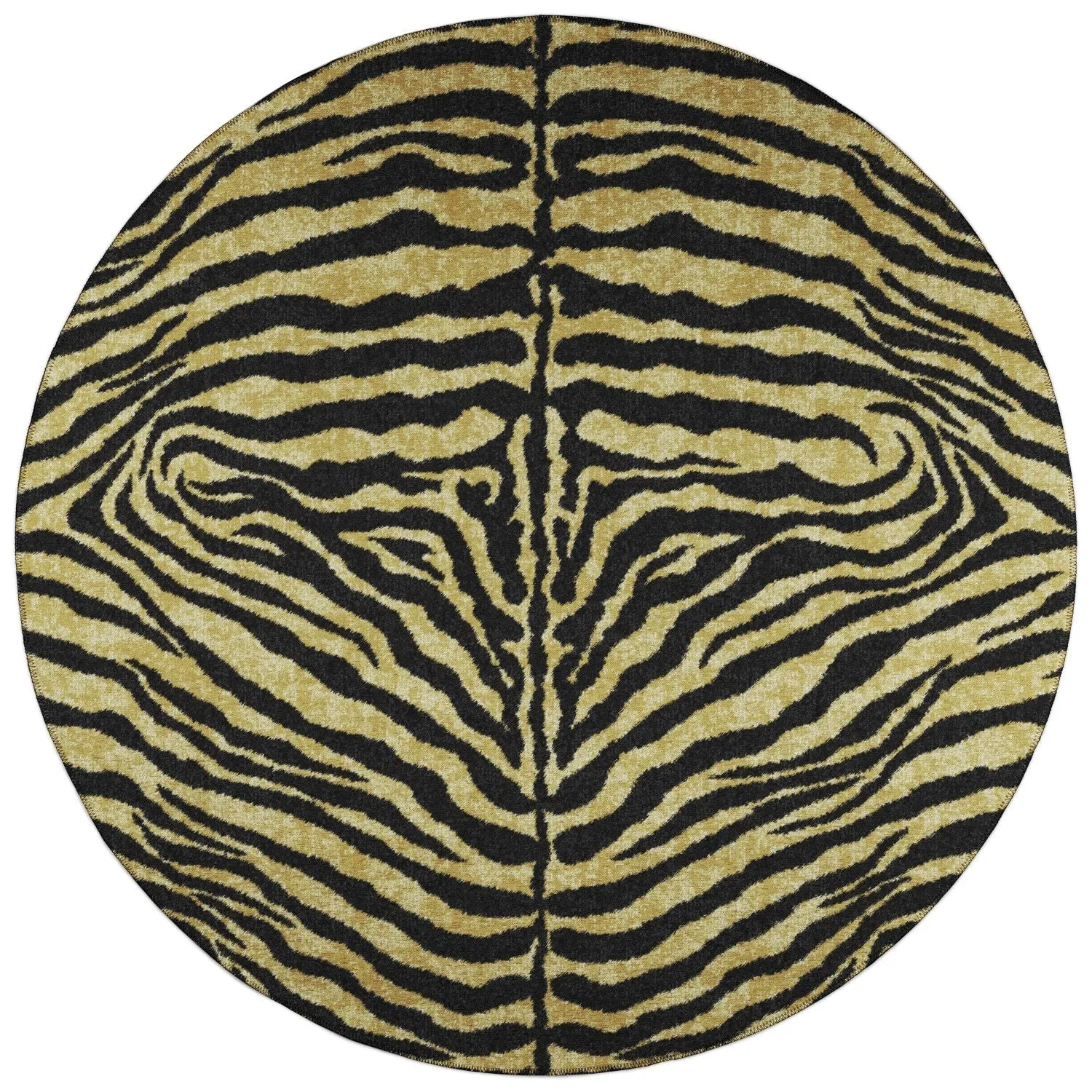 Addison Indoor/ Outdoor Safari Zebra Animal Print Washable Area Rug