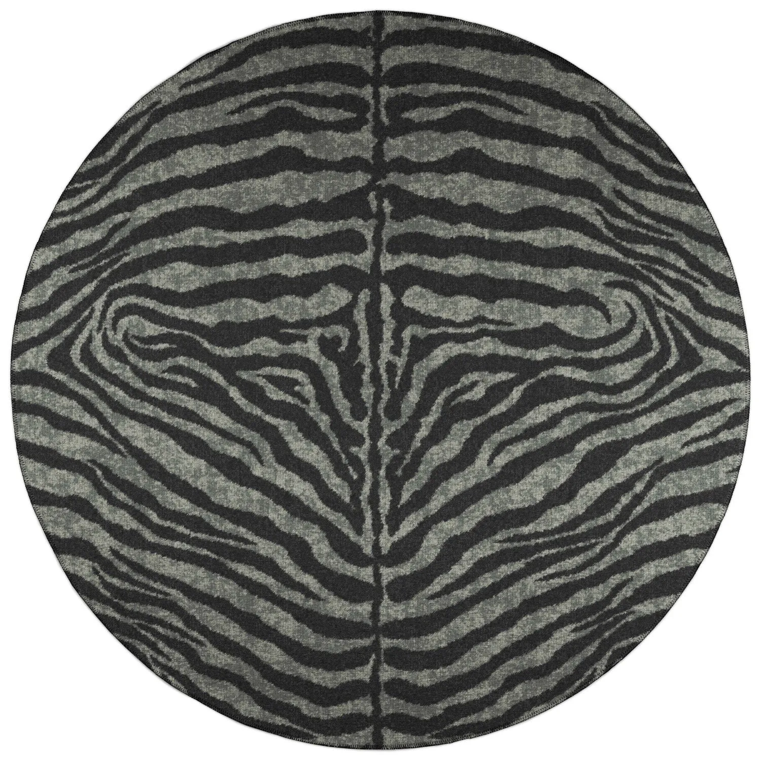 Addison Indoor/ Outdoor Safari Zebra Animal Print Washable Area Rug