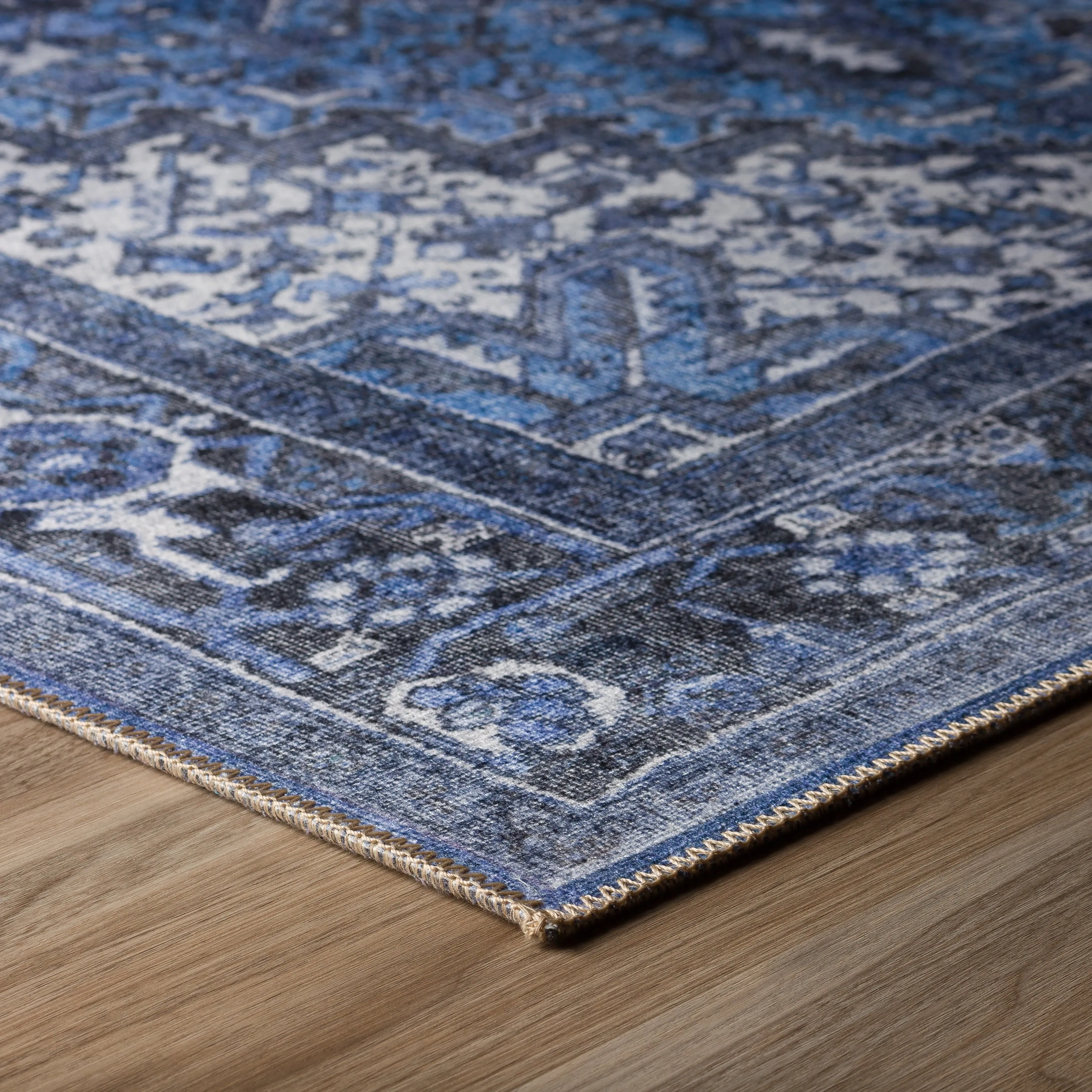 Addison Kensington Vintage Persian Non-Skid Rug