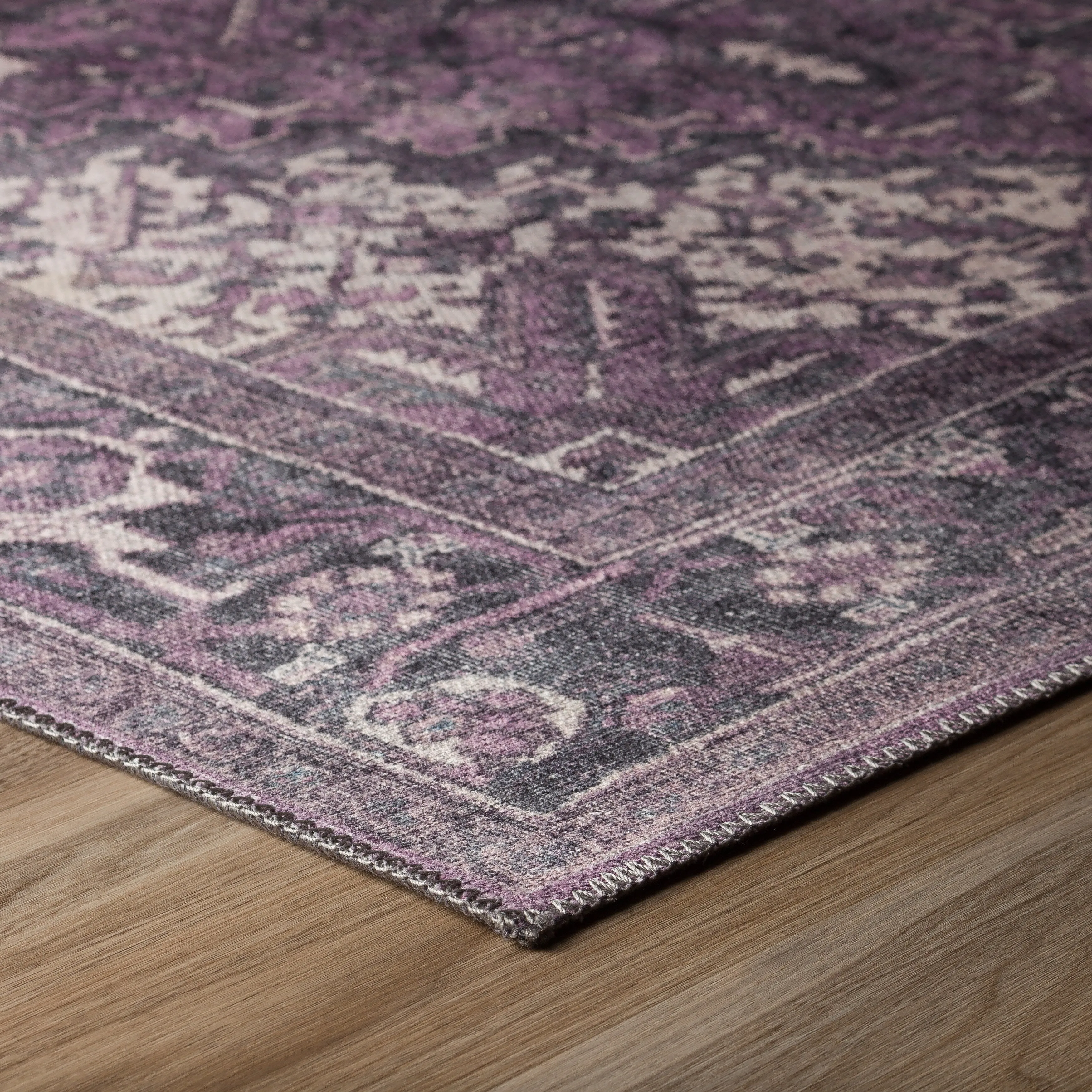Addison Kensington Vintage Persian Non-Skid Rug