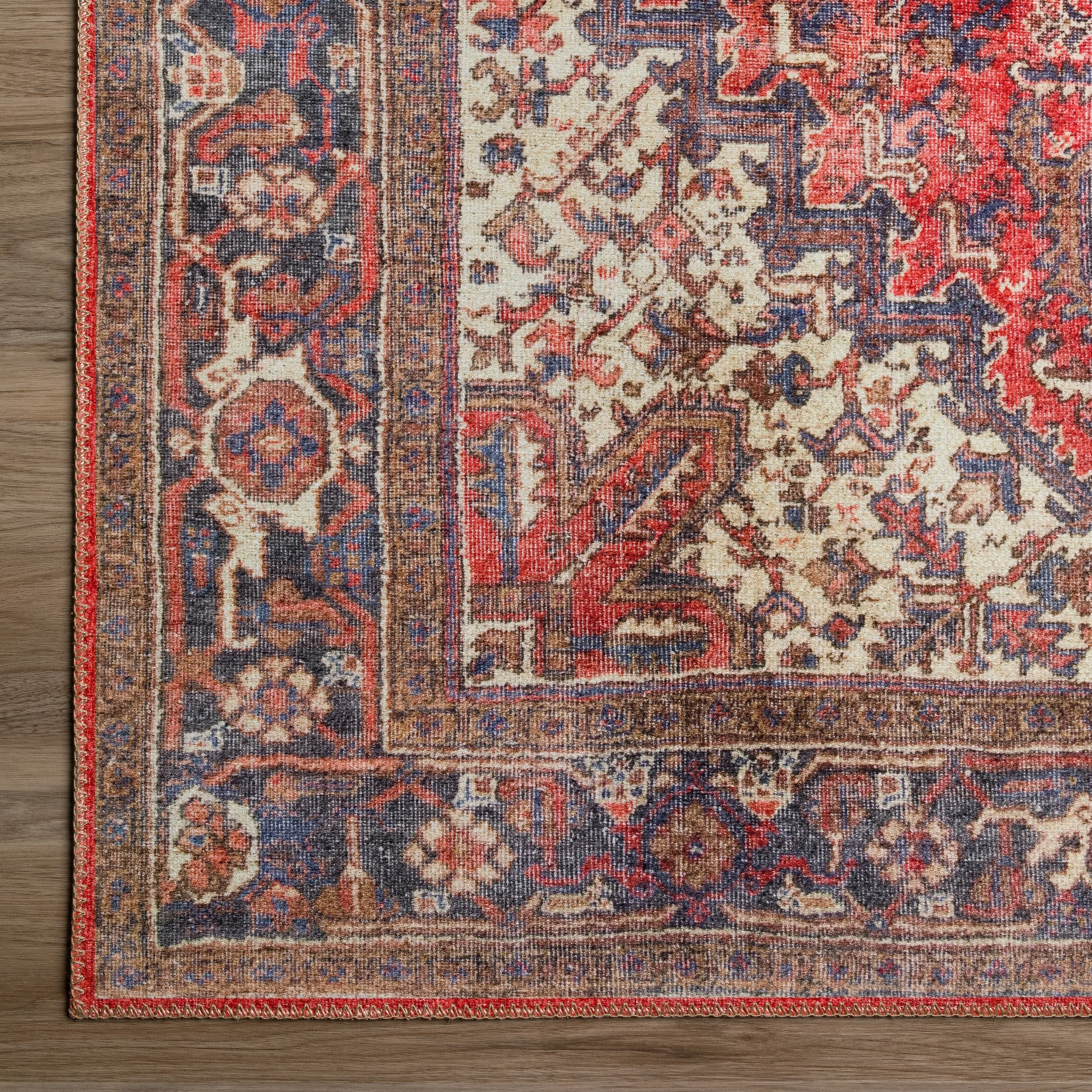 Addison Kensington Vintage Persian Non-Skid Rug