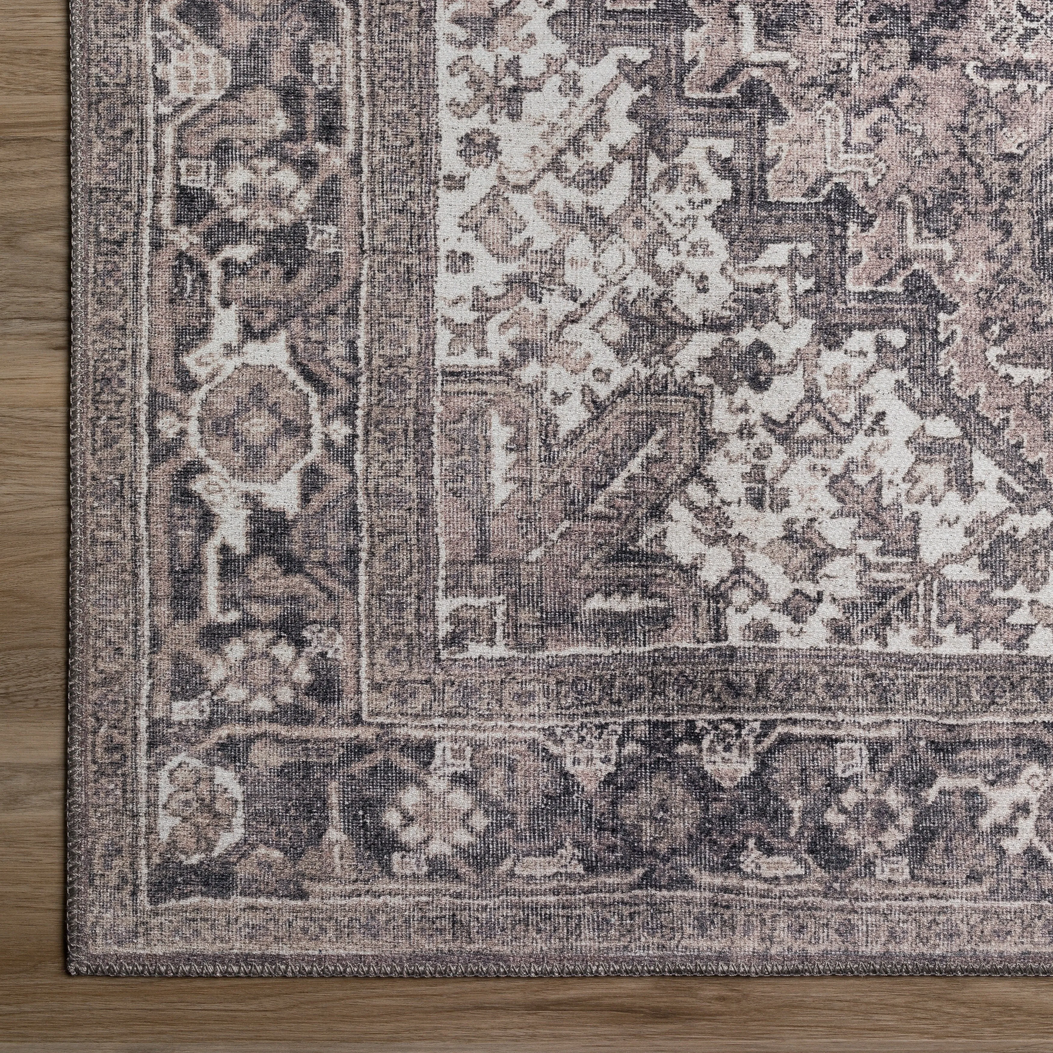 Addison Kensington Vintage Persian Non-Skid Rug