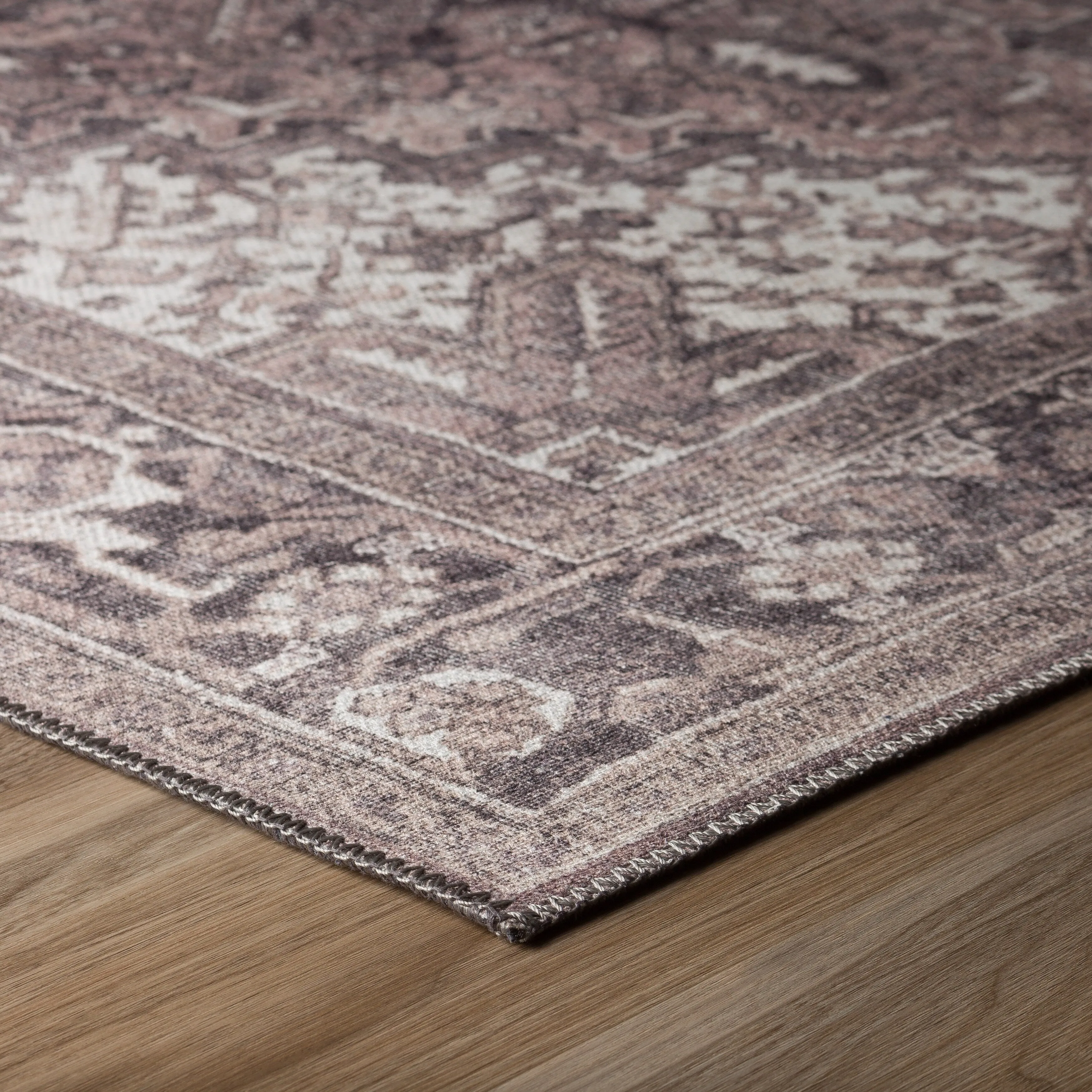 Addison Kensington Vintage Persian Non-Skid Rug