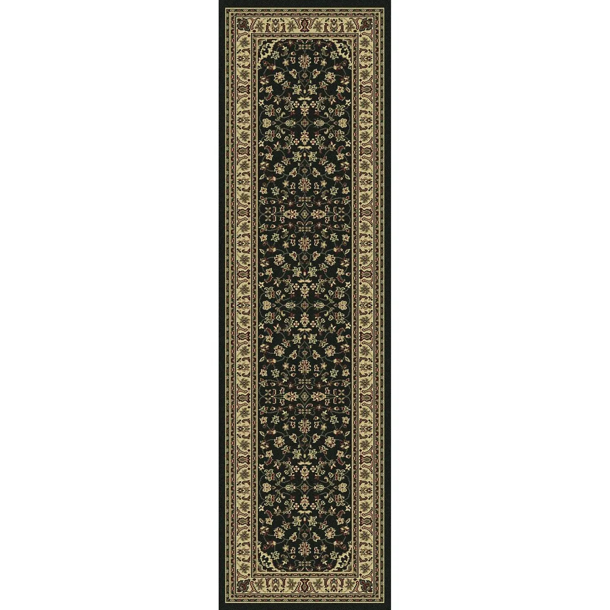 Admire Home Living Caroline Traditional Floral Sarouk Pattern Area Rug