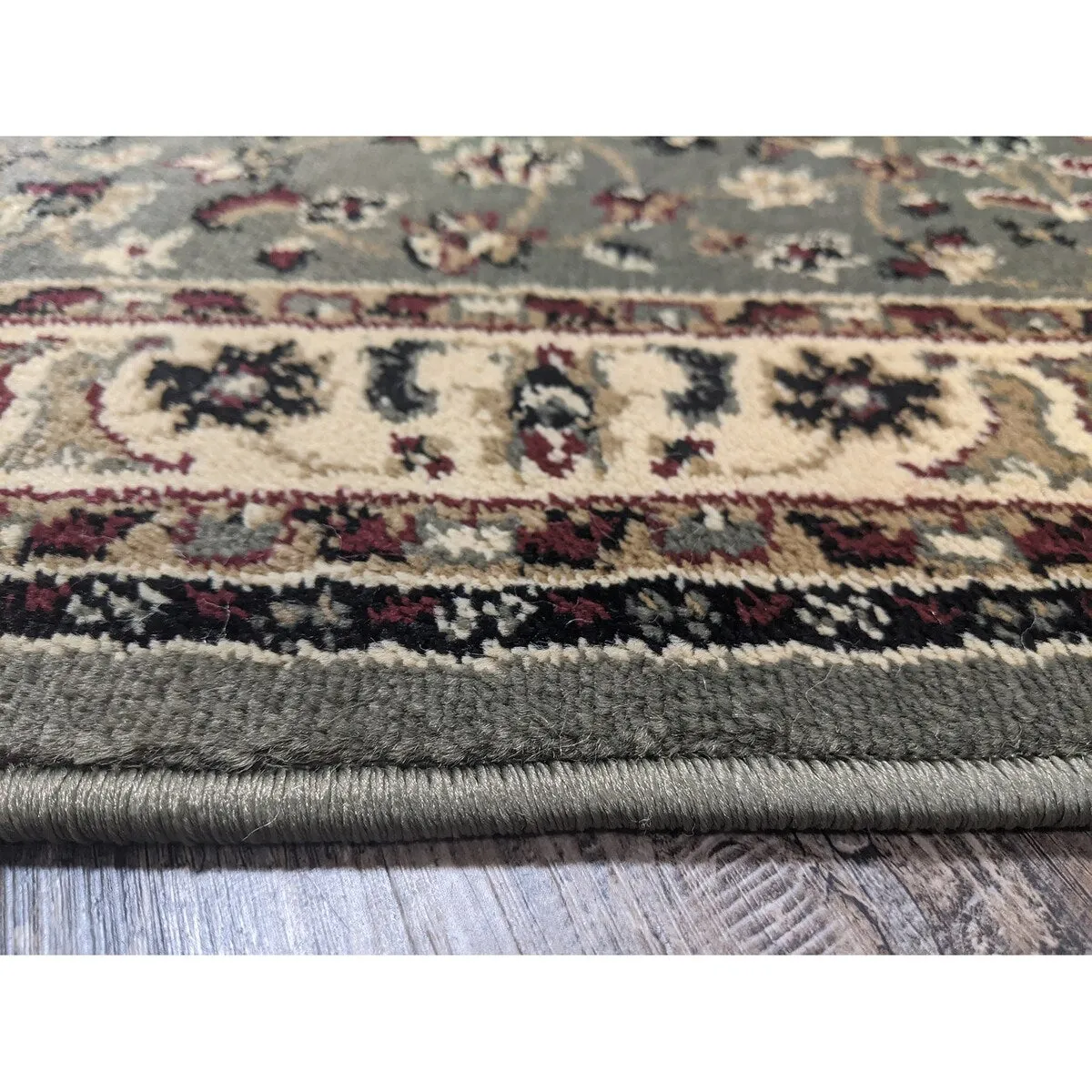 Admire Home Living Caroline Traditional Floral Sarouk Pattern Area Rug