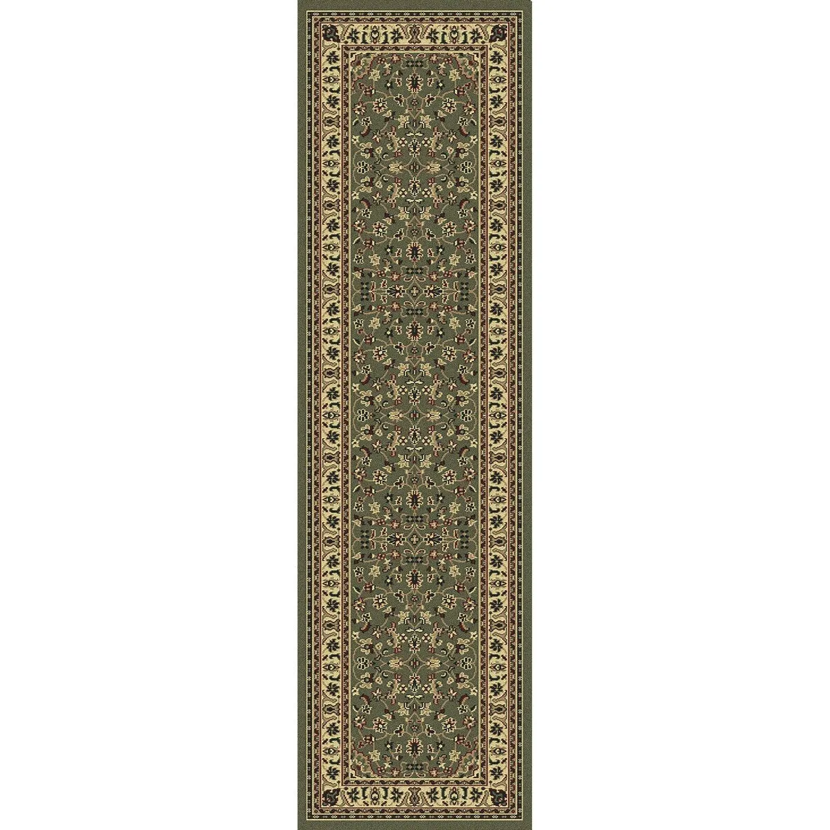 Admire Home Living Caroline Traditional Floral Sarouk Pattern Area Rug