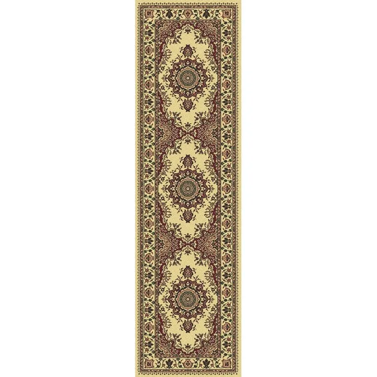 Admire Home Living Caroline Traditional Medallion Area Rug