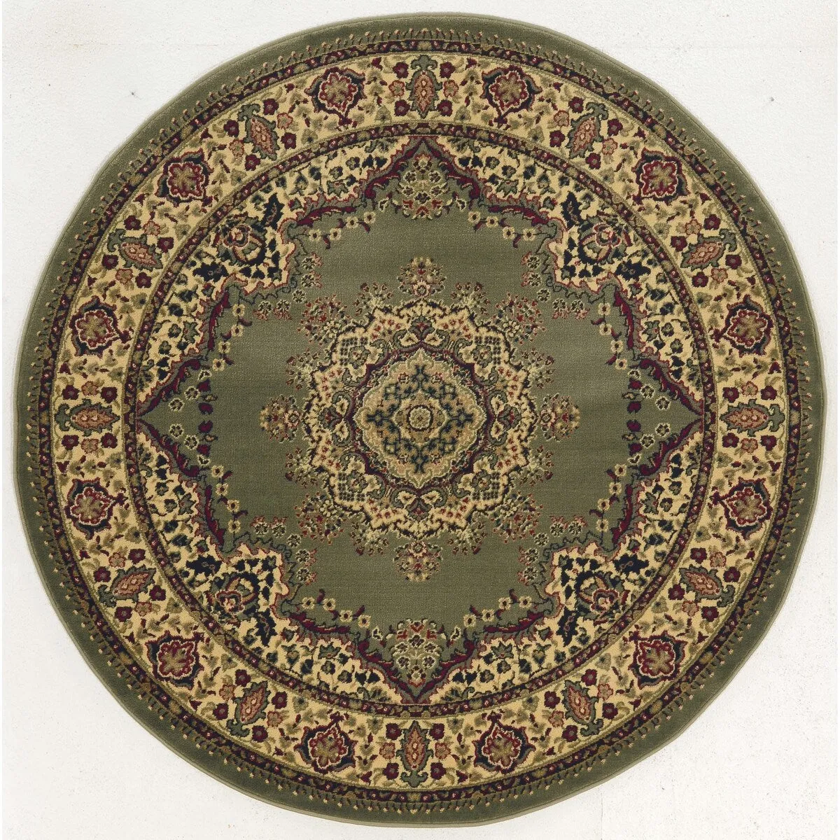 Admire Home Living Caroline Traditional Medallion Area Rug