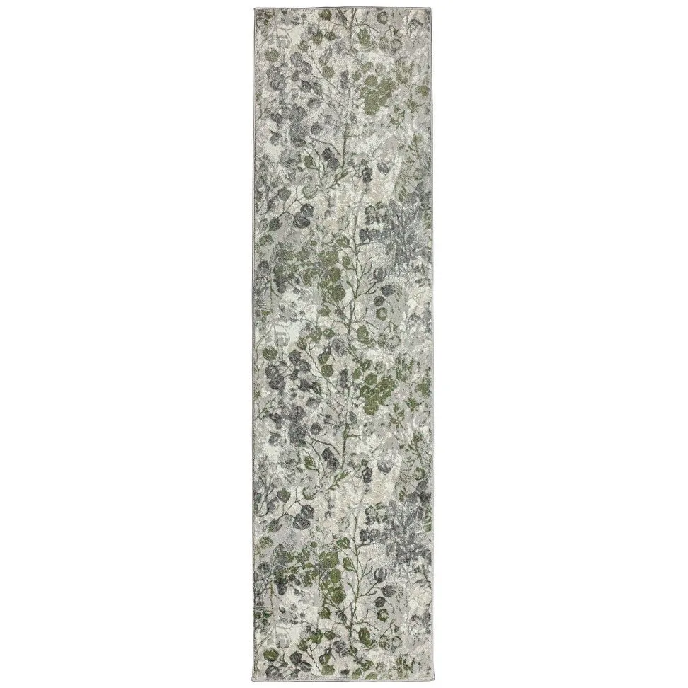 Admire Home Living Lucio 1242 Transitional Floral Area Rug