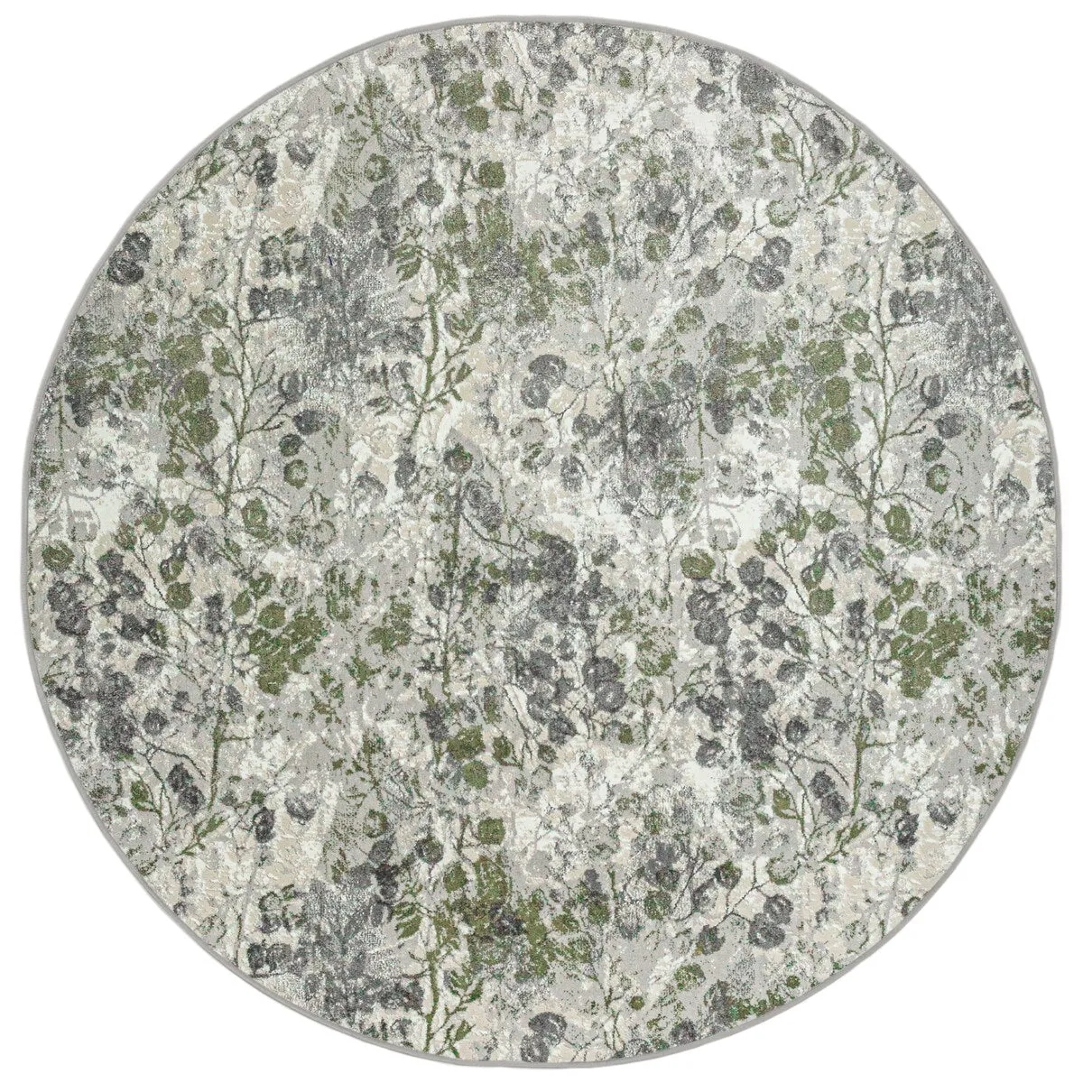 Admire Home Living Lucio 1242 Transitional Floral Area Rug