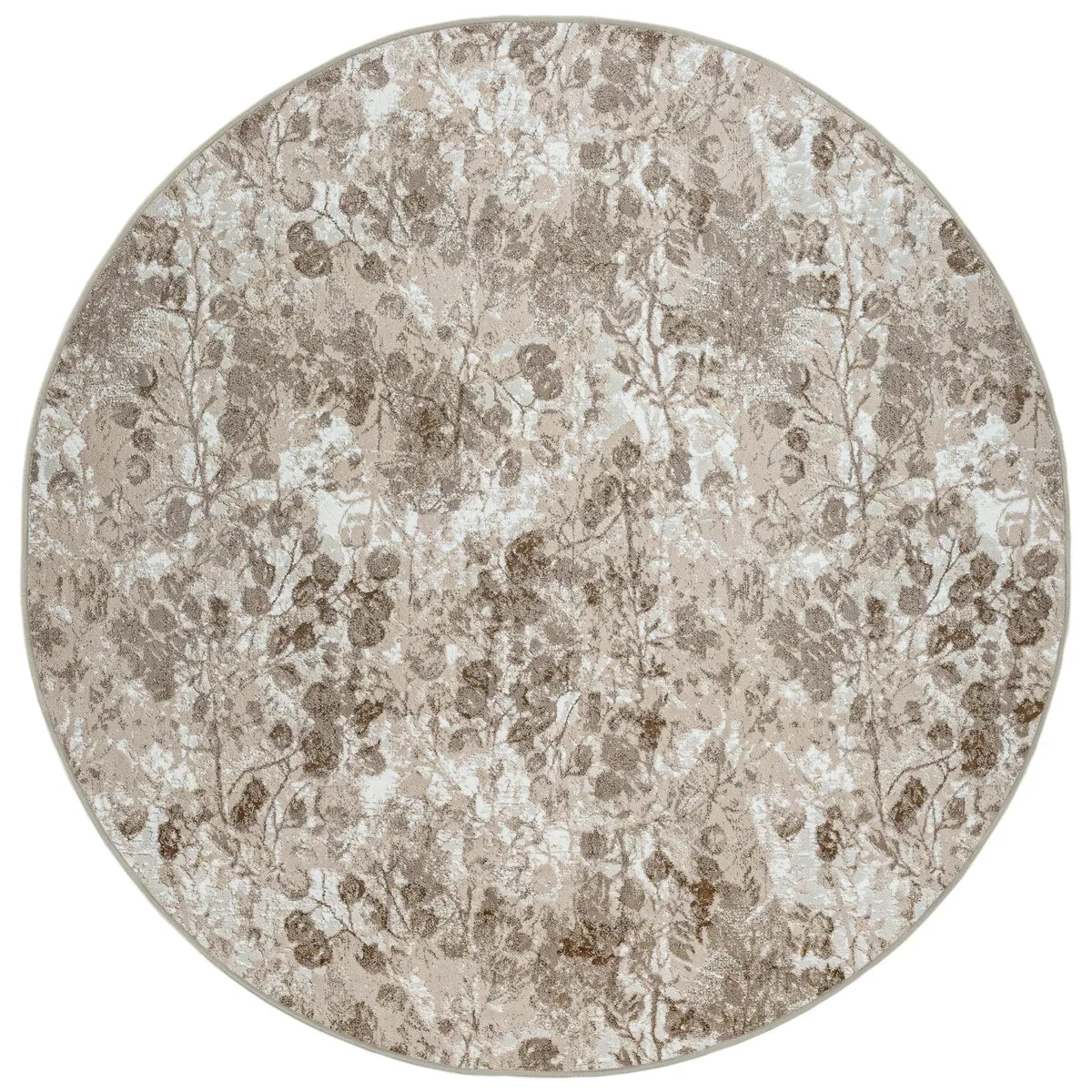 Admire Home Living Lucio 1242 Transitional Floral Area Rug