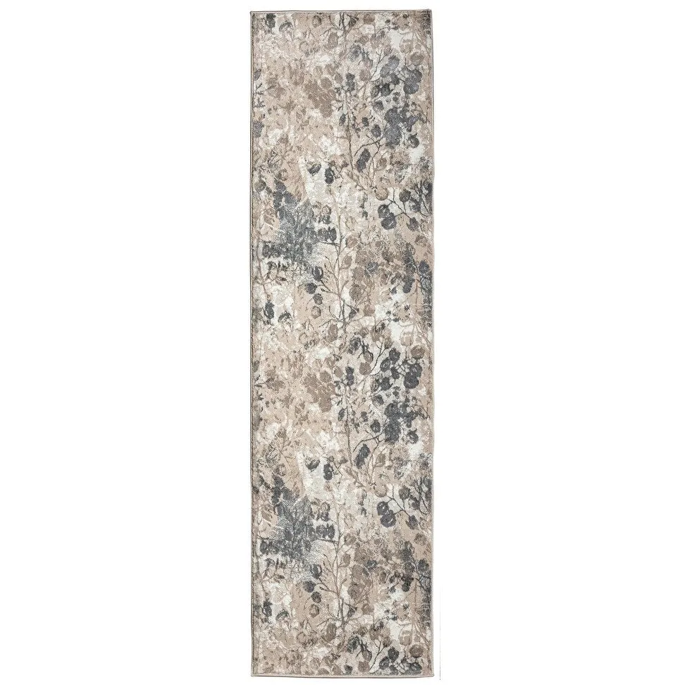 Admire Home Living Lucio 1242 Transitional Floral Area Rug
