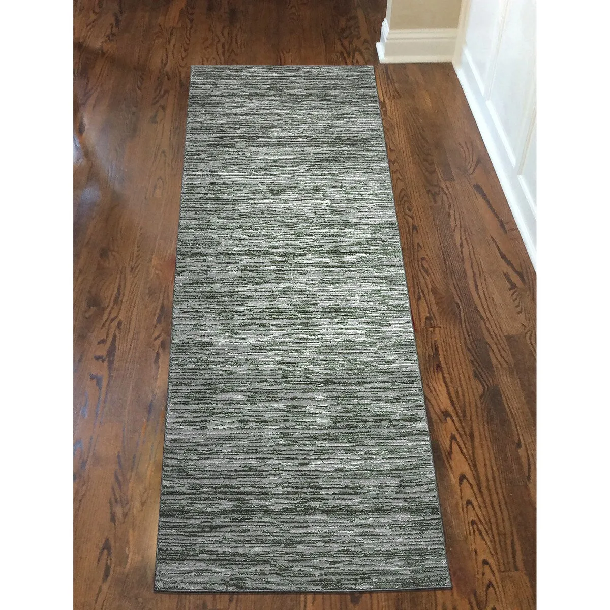 Admire Home Living Sognatore 1228 Transitional Striated Area Rug