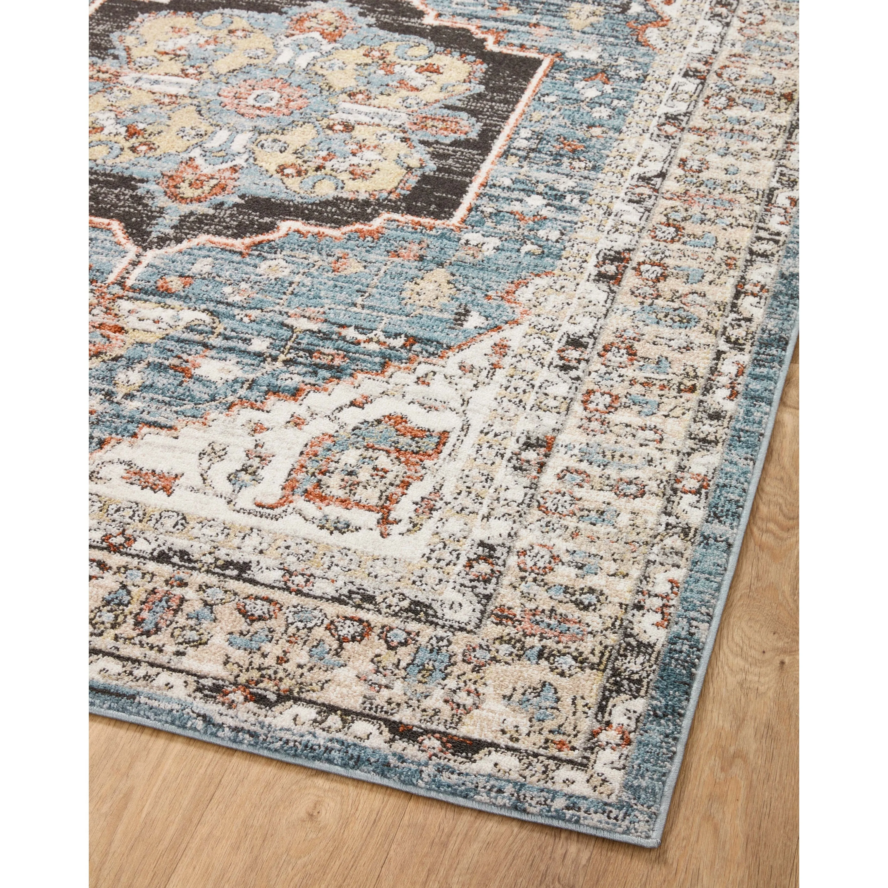 Alexander Home Colette Vintage Medallion Area Rug