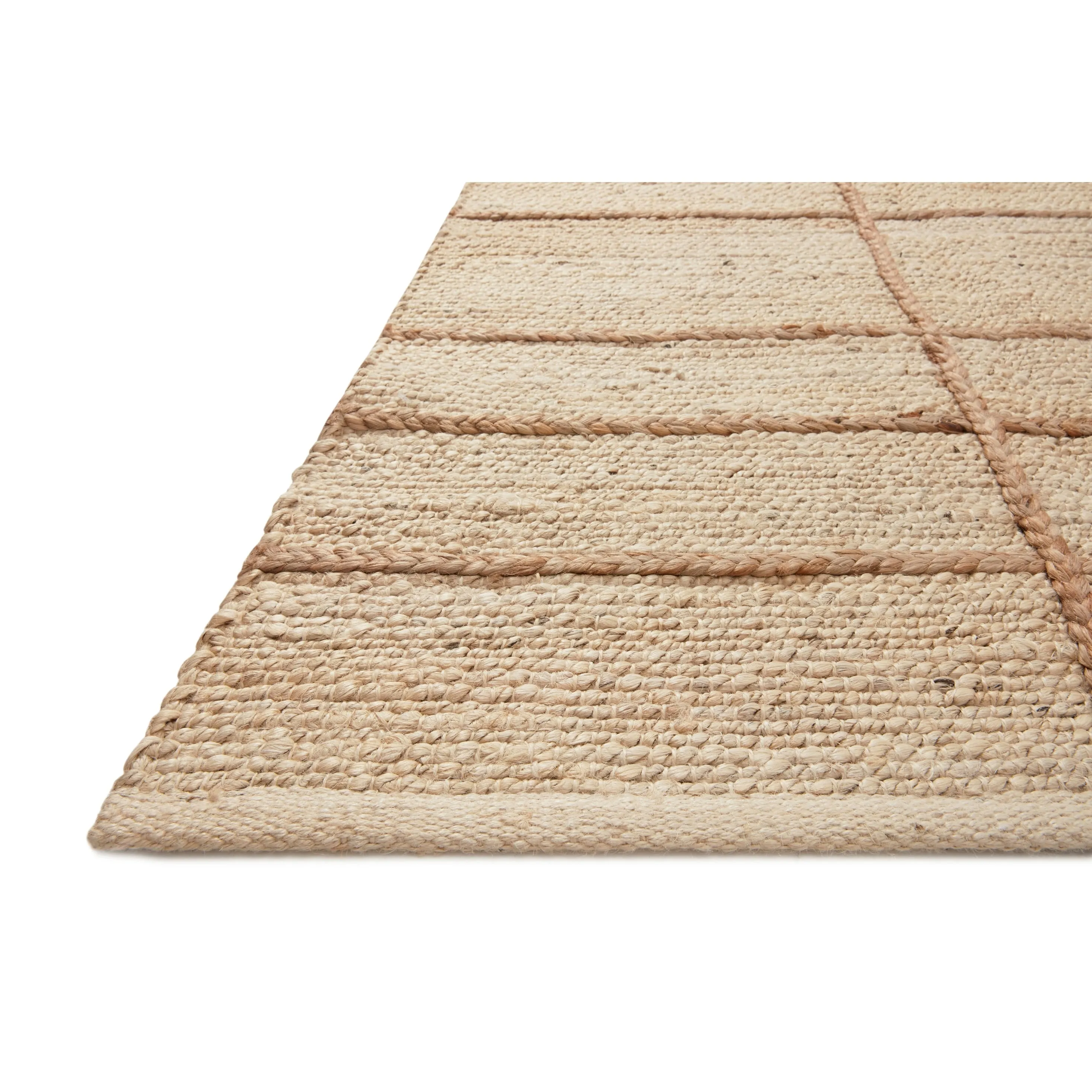 Alexander Home Daniela Farmhouse Jute Hand Woven Area Rug