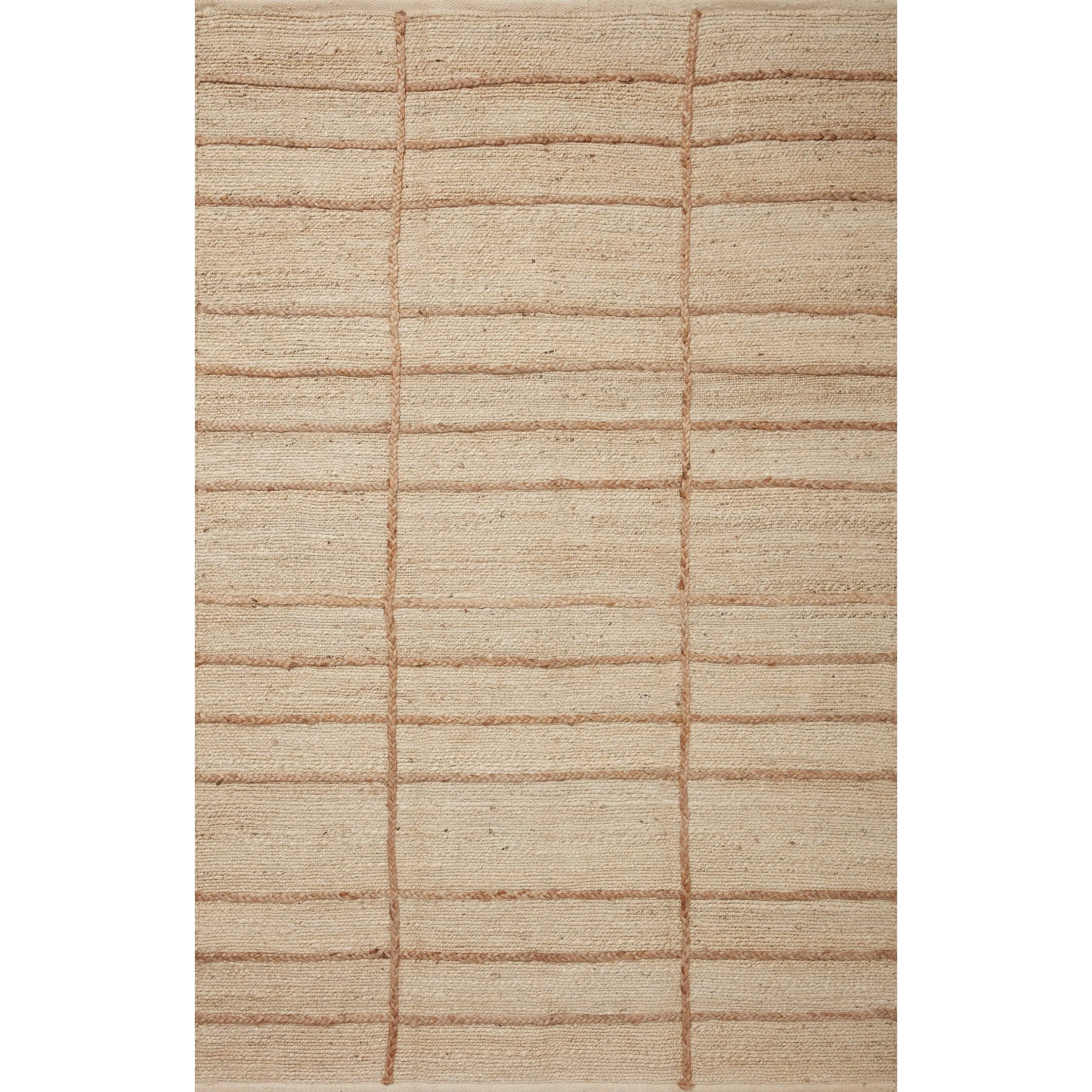 Alexander Home Daniela Farmhouse Jute Hand Woven Area Rug