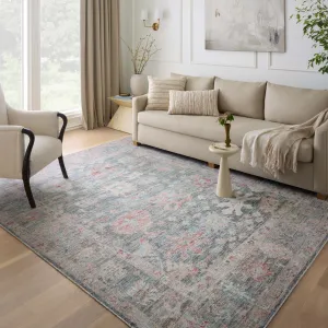 Alexander Home Ellie Botanical Printed Area Rug