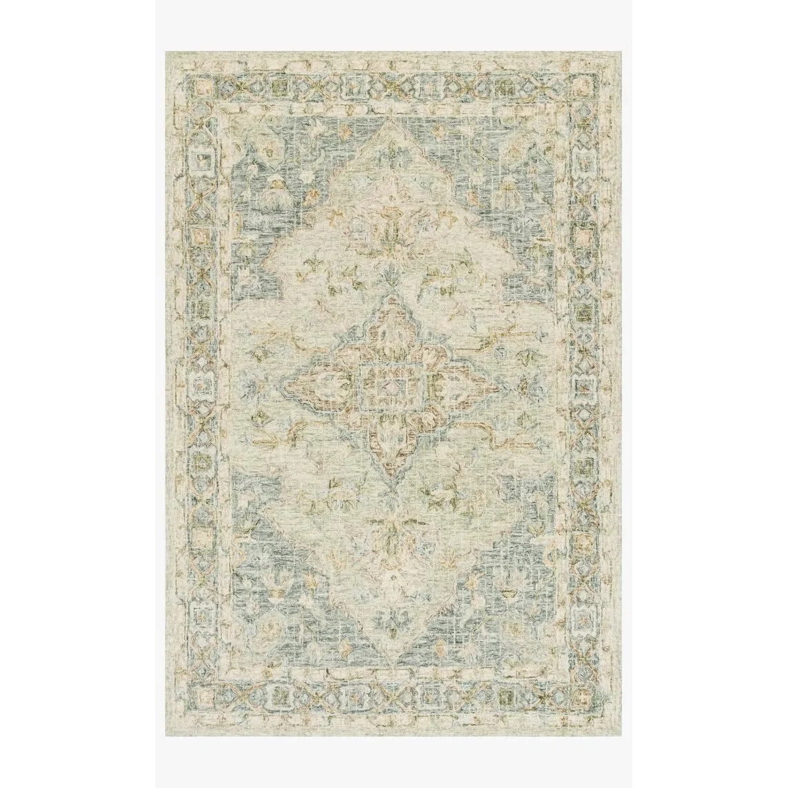Alexander Home Hand-hooked Traditional Mosaic Wool Rug