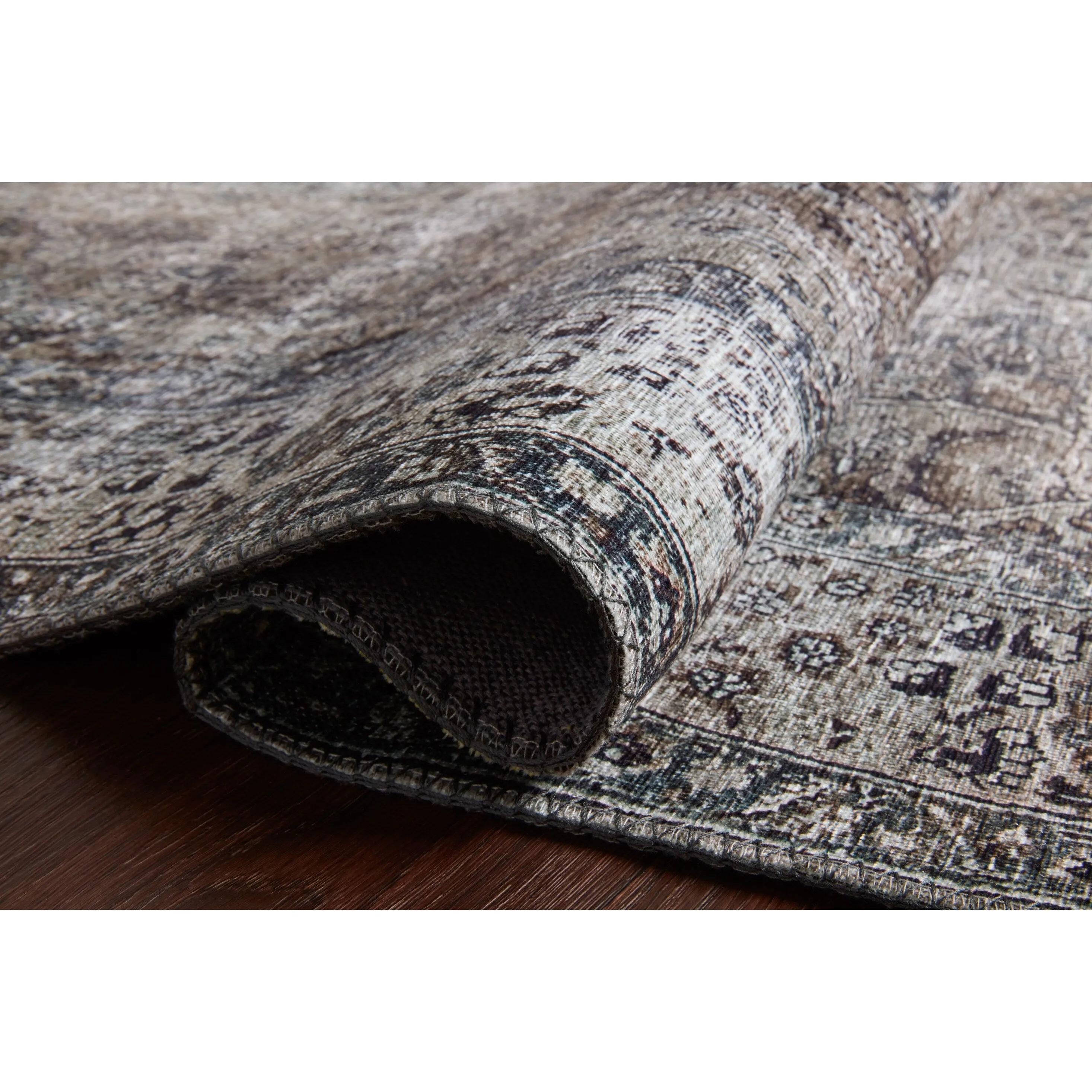 Alexander Home Isabelle Traditional Vintage Border Printed Area Rug