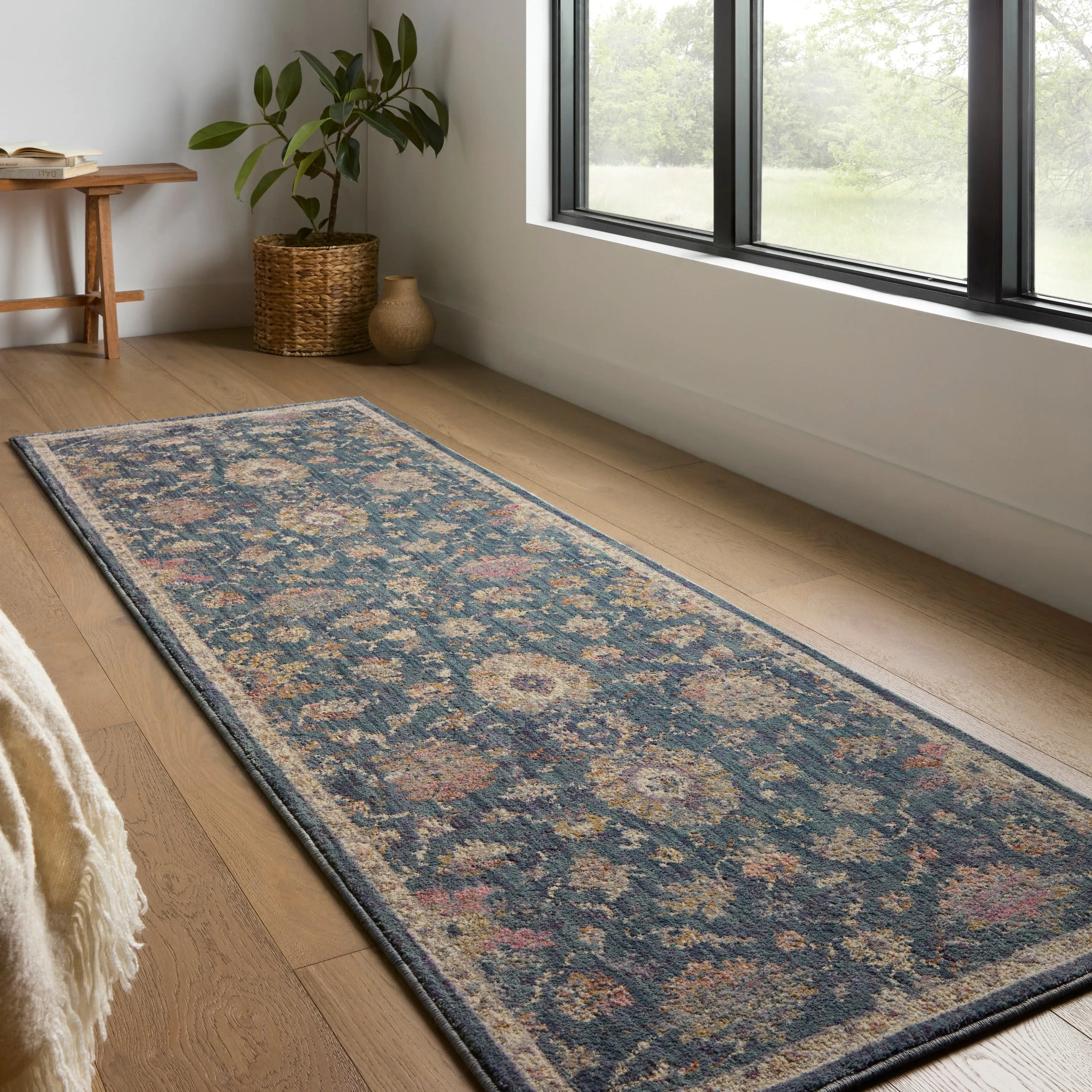Alexander Home Jewel Boho Distressed Vintage Area Rug