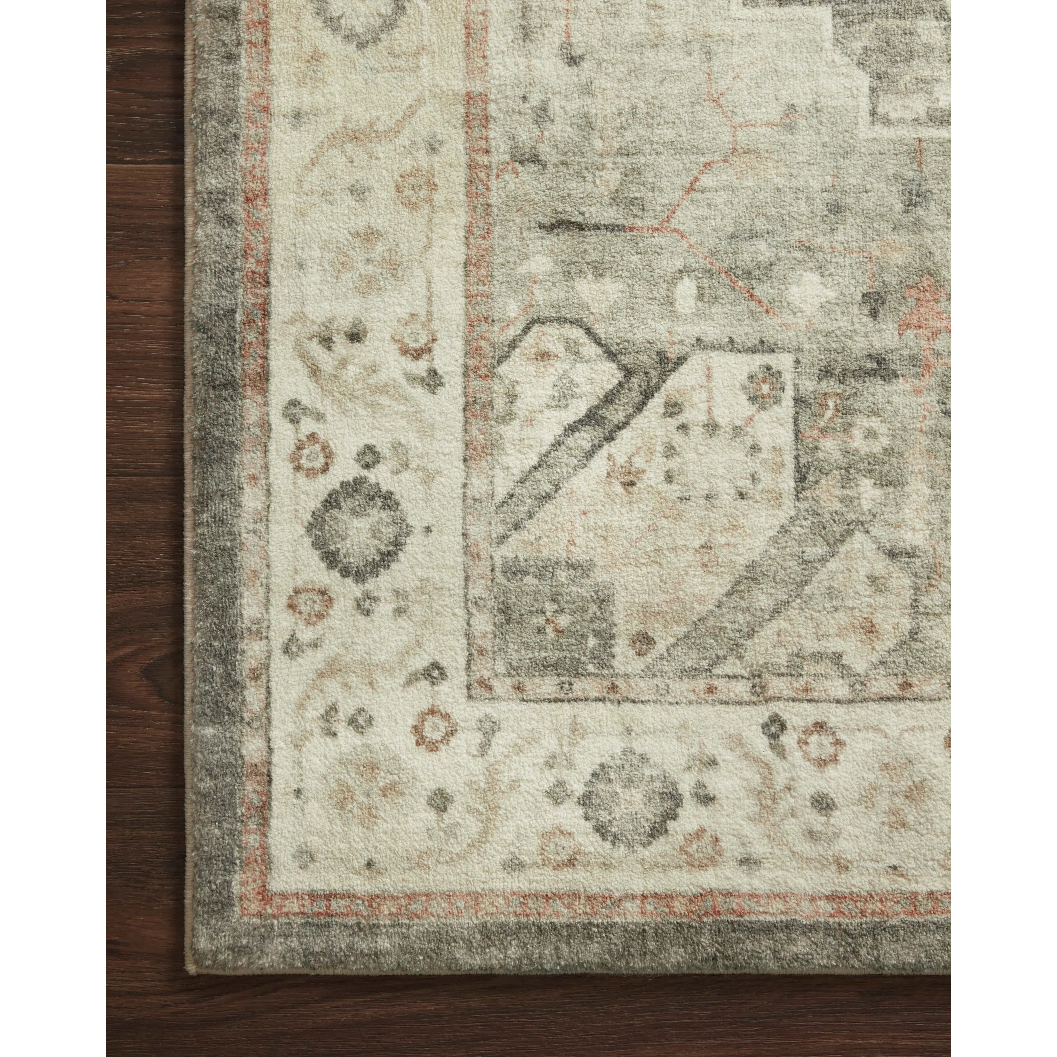 Alexander Home Juliet Vintage Ultra-Plush Medallion Area Rug