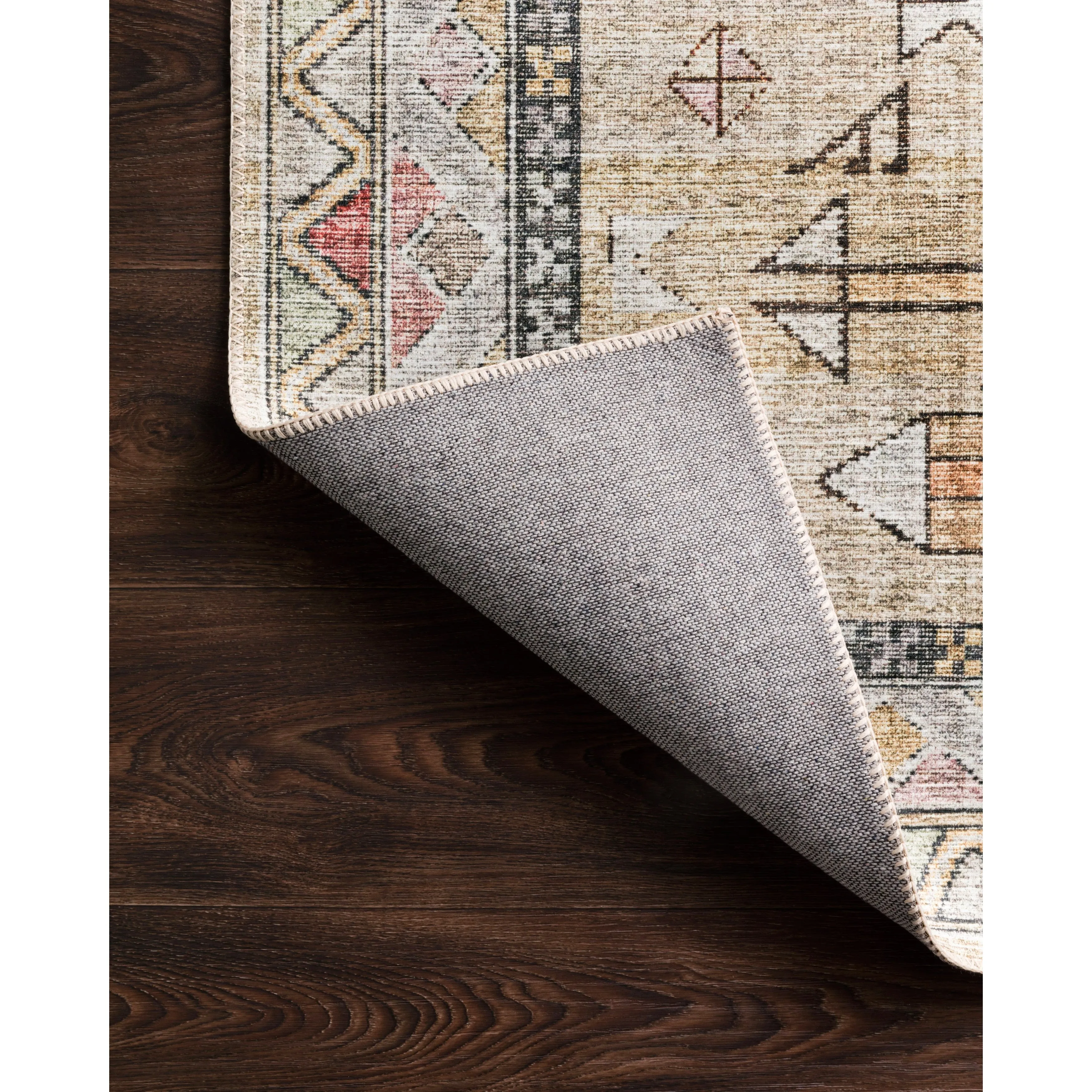 Alexander Home Leanne Aztec Distressed Printed Area Rug