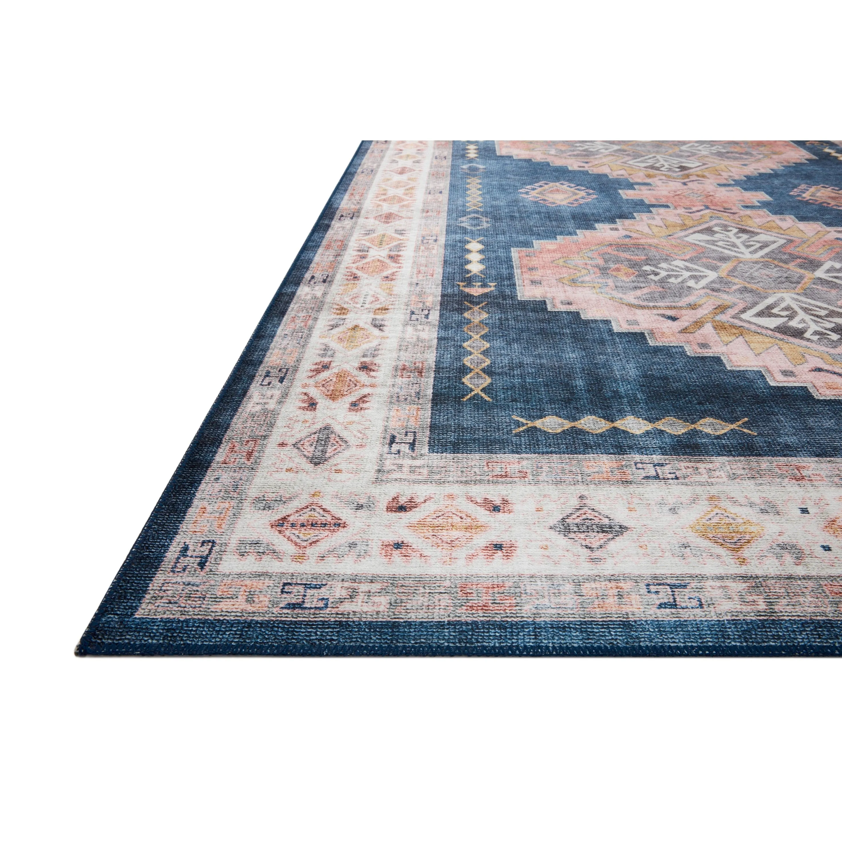 Alexander Home Meghan Vintage Boho Distressed Area Rug