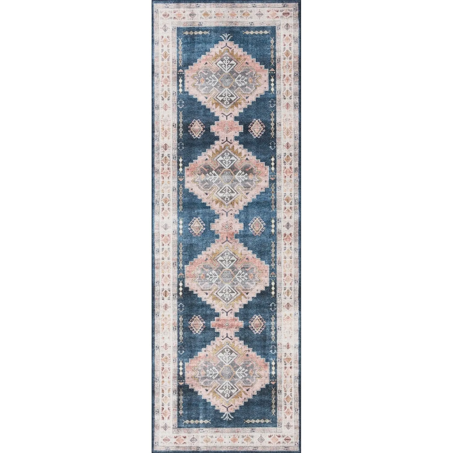 Alexander Home Meghan Vintage Boho Distressed Area Rug