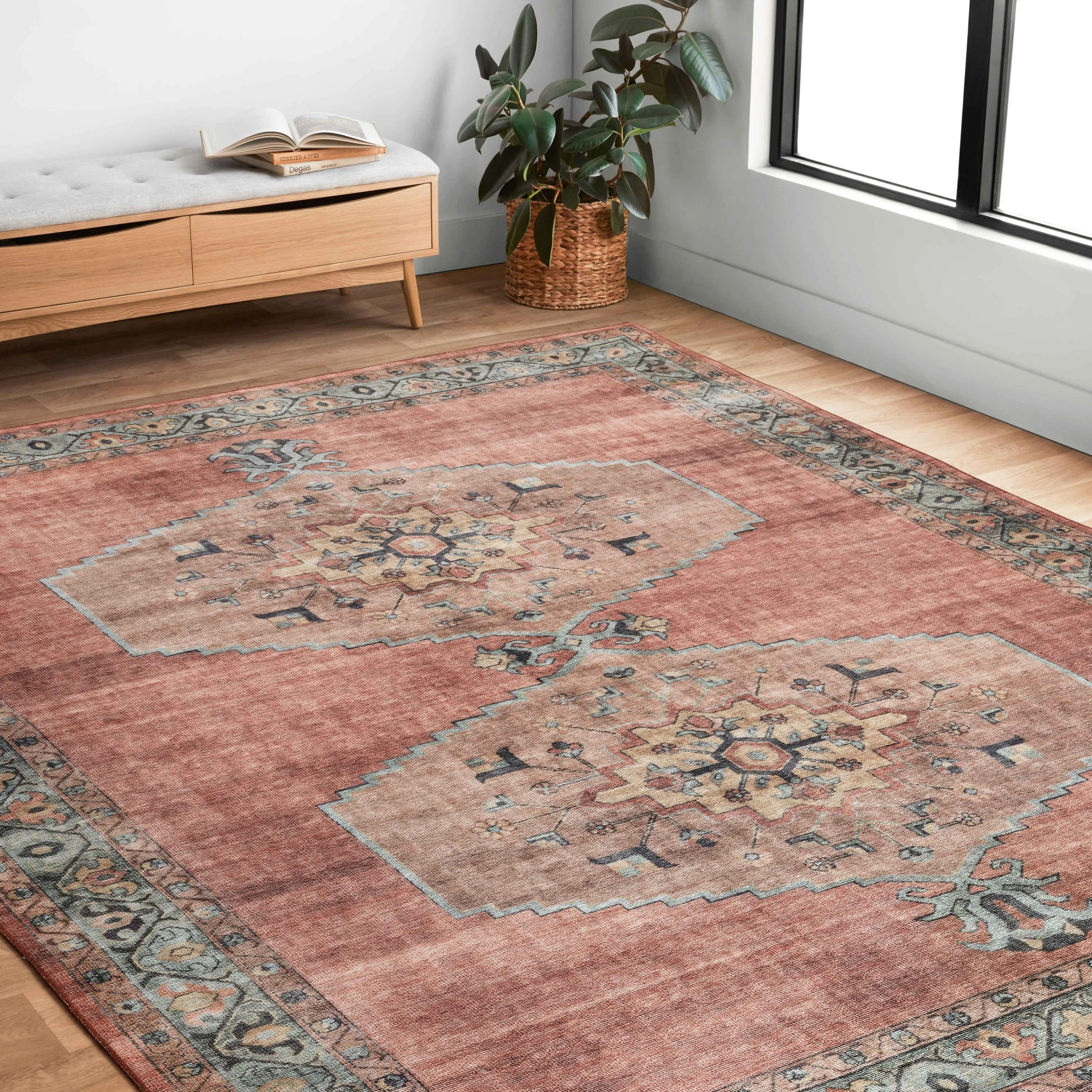 Alexander Home Meghan Vintage Royal Area Rug