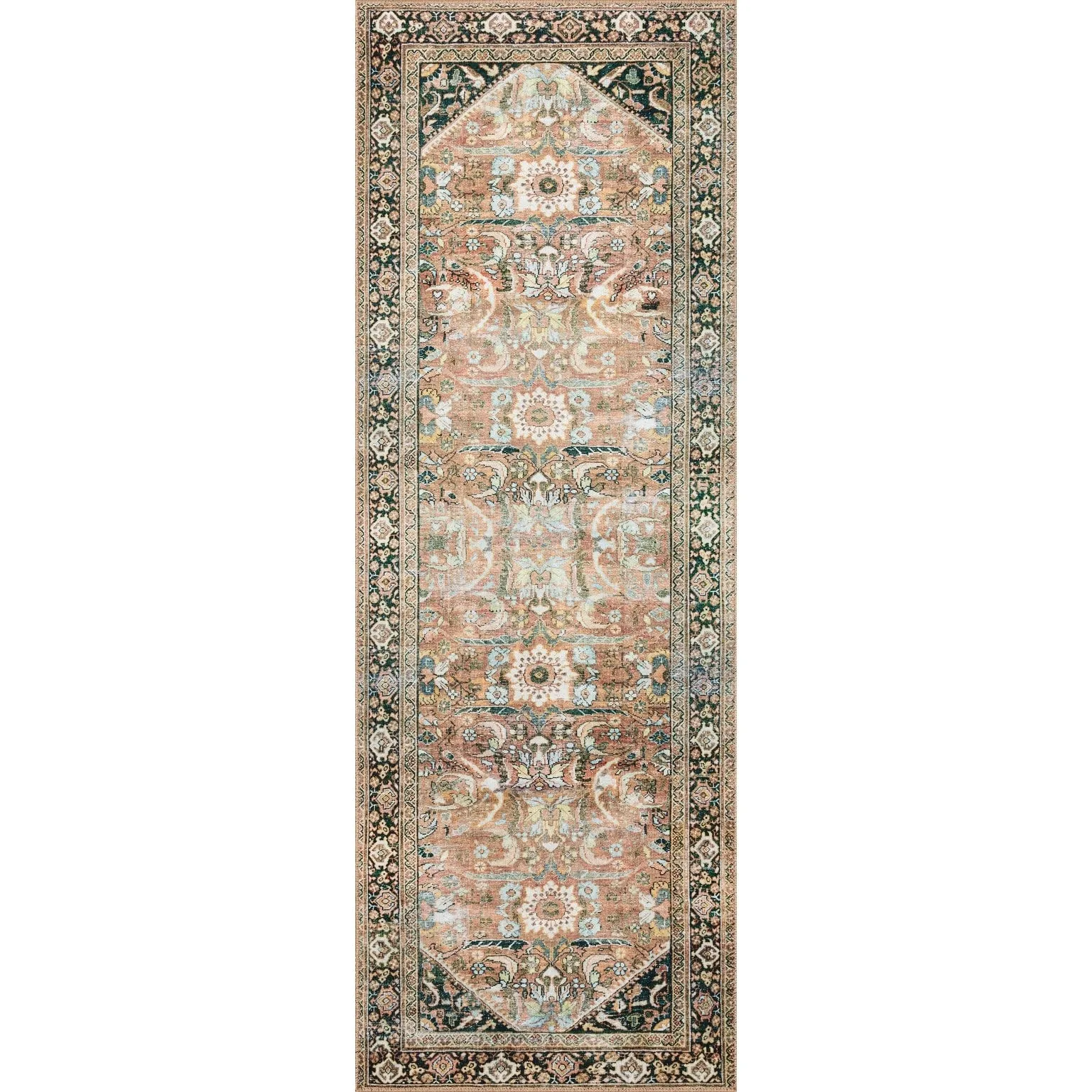 Alexander Home Sophia Printed Botanical Vintage Area Rug