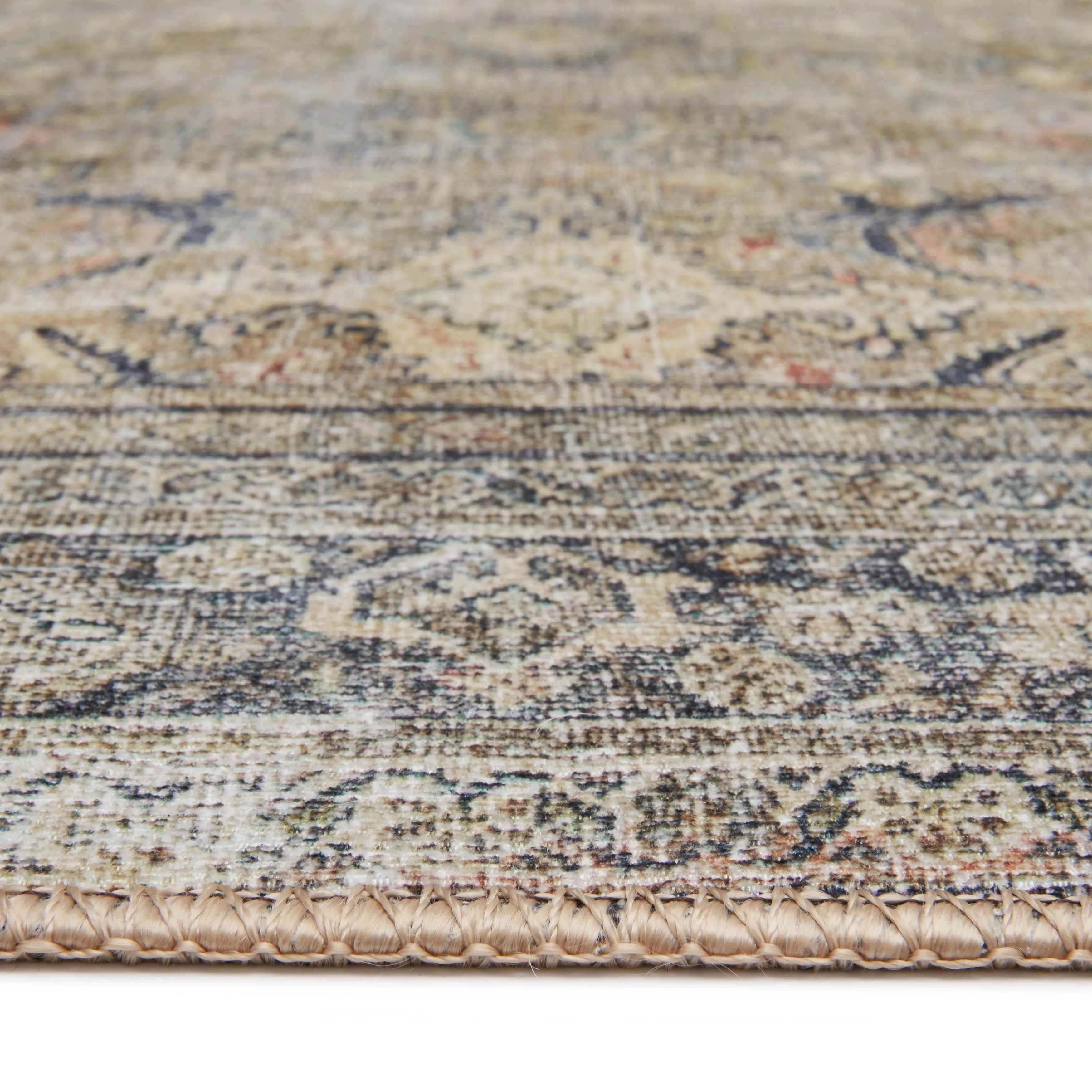 Alexander Home Victoria Traditional Vintage Border Area Rug