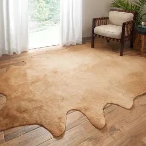 Alexander Home Yosemite Faux Cowhide Area Rug