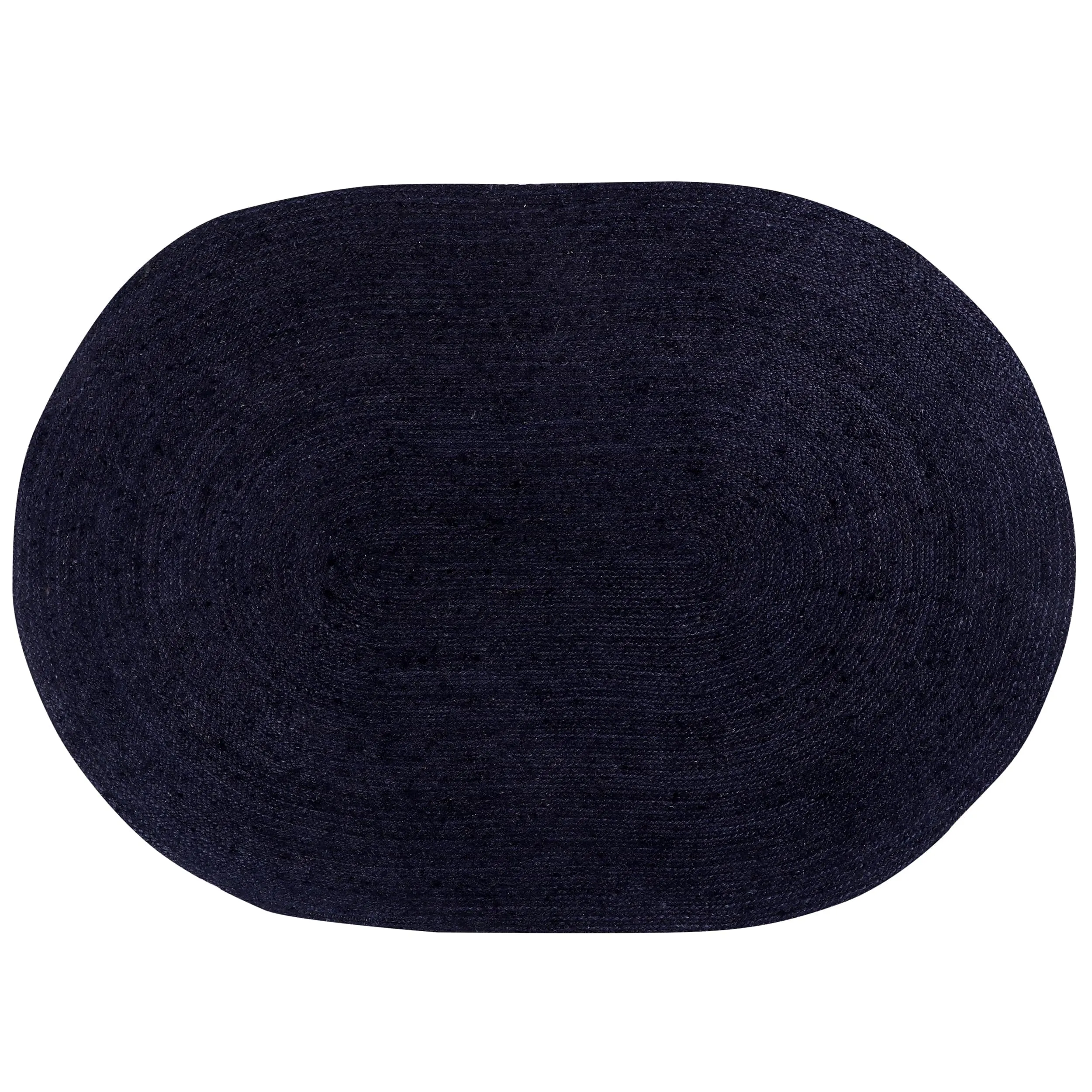 All Natural Soft Jute Braided Hand-Woven Rug