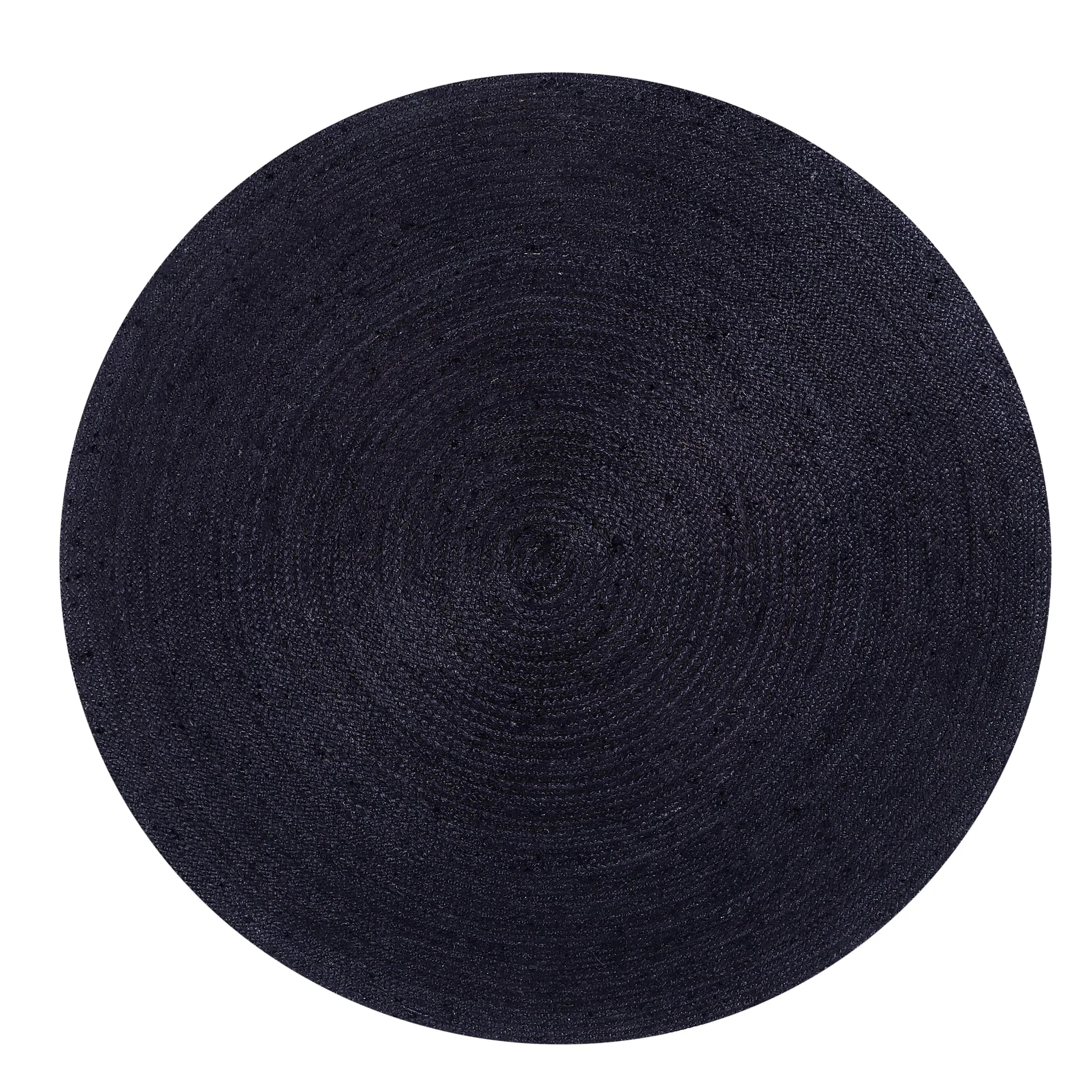 All Natural Soft Jute Braided Hand-Woven Rug