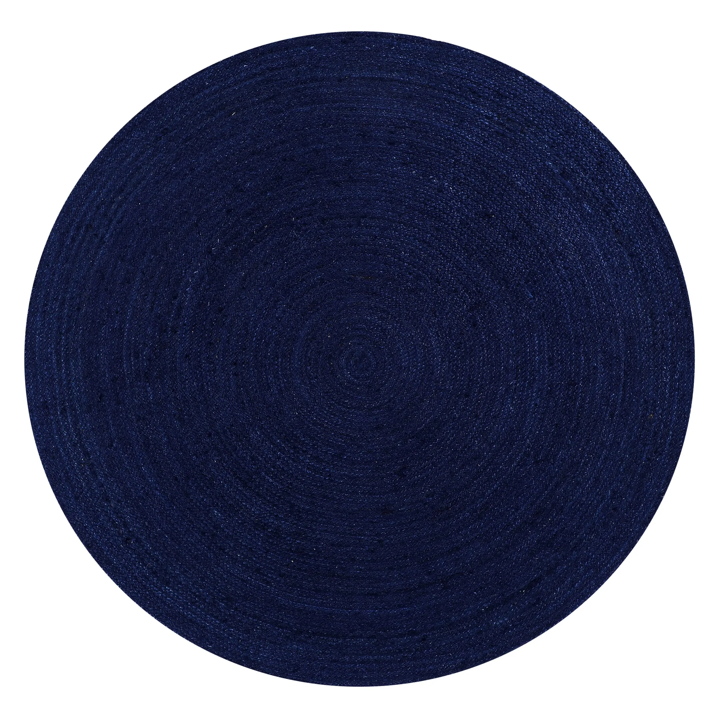 All Natural Soft Jute Braided Hand-Woven Rug